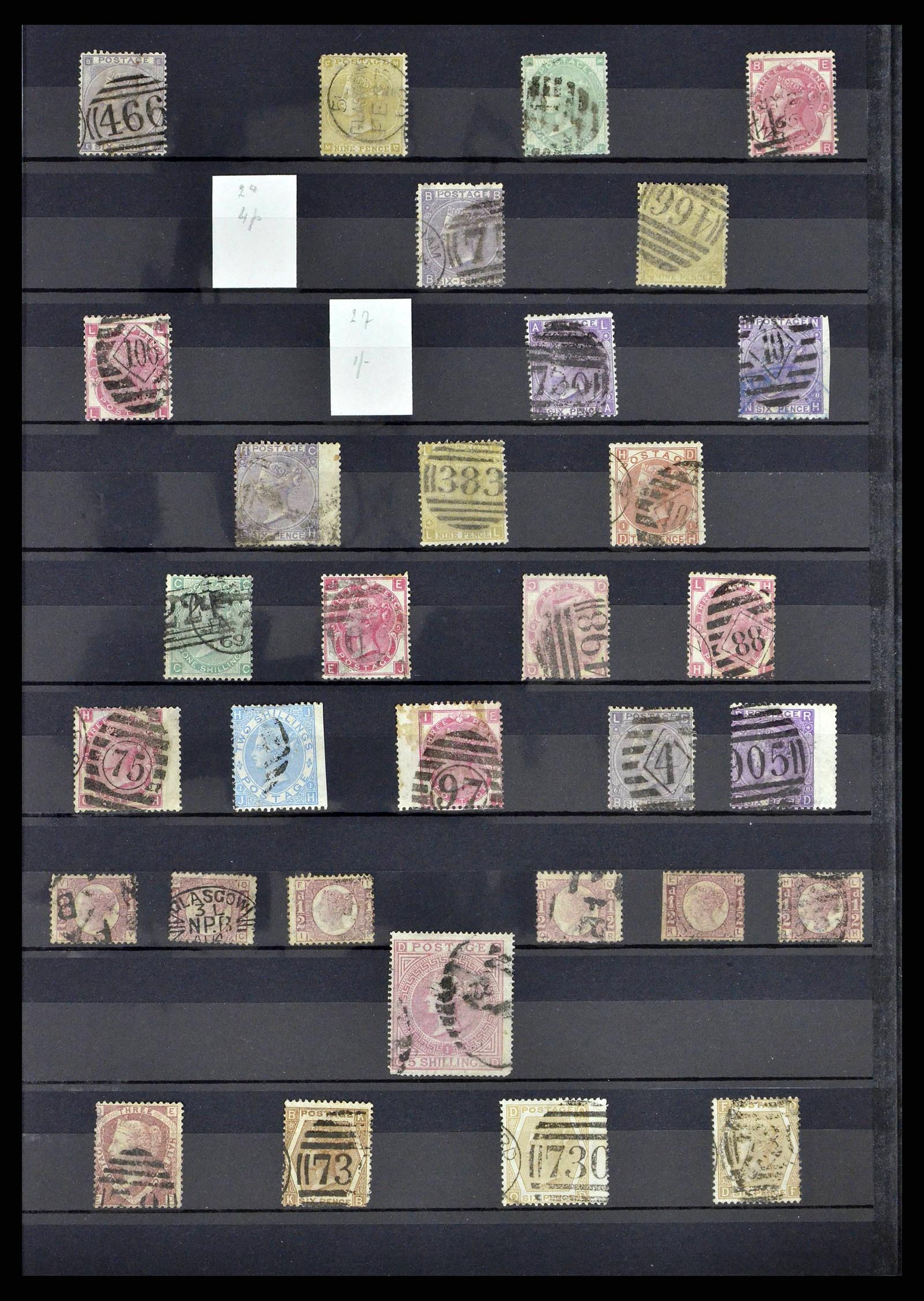 38686 0003 - Stamp collection 38686 Great Britain 1840-1957.