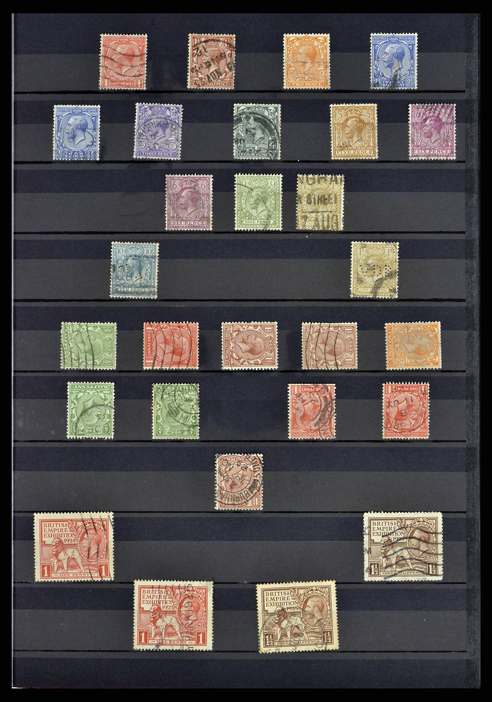 38686 0015 - Stamp collection 38686 Great Britain 1840-1957.