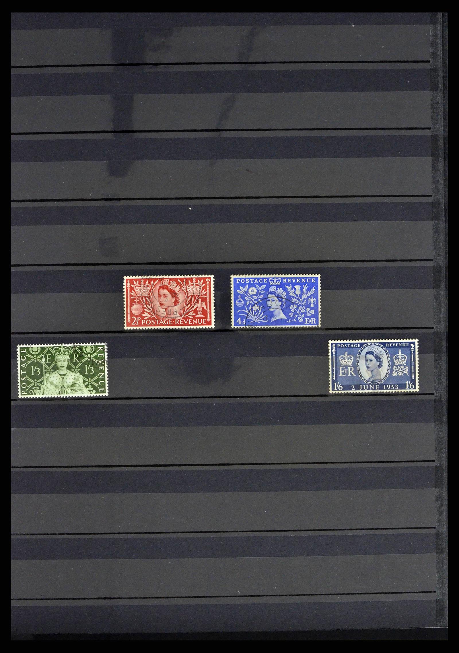 38686 0029 - Stamp collection 38686 Great Britain 1840-1957.