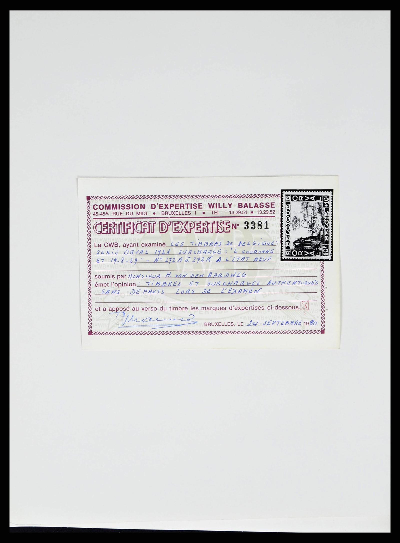 38690 0027 - Stamp collection 38690 Belgium 1849-1979.