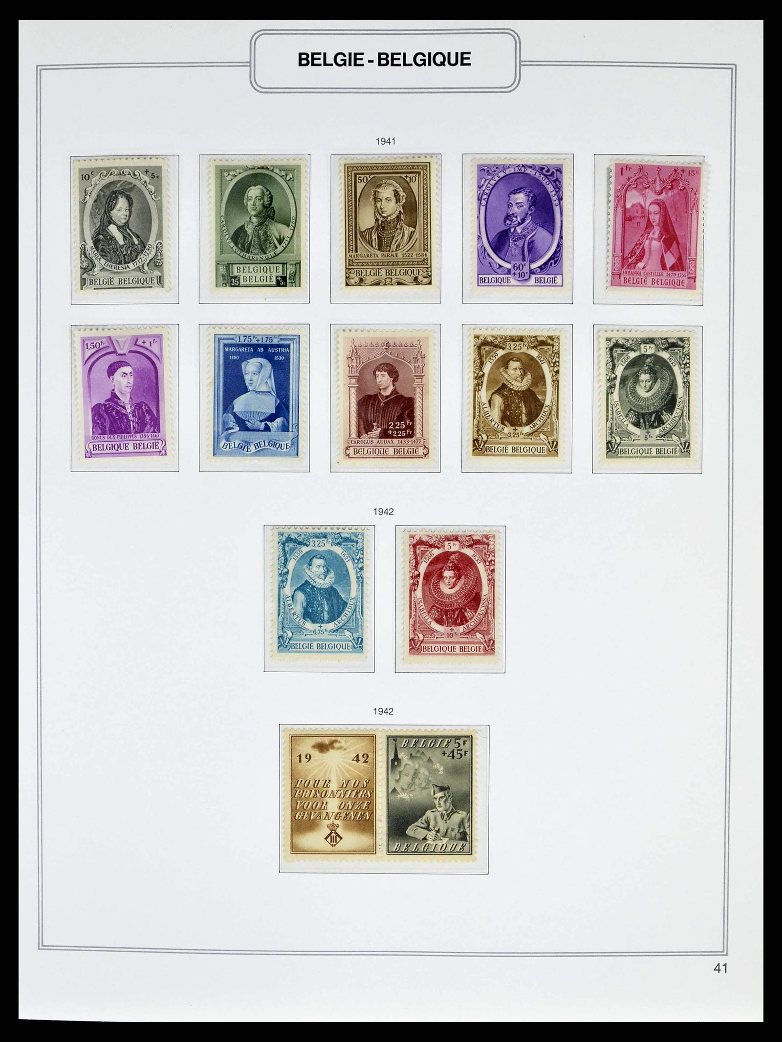 38690 0081 - Postzegelverzameling 38690 België 1849-1979.