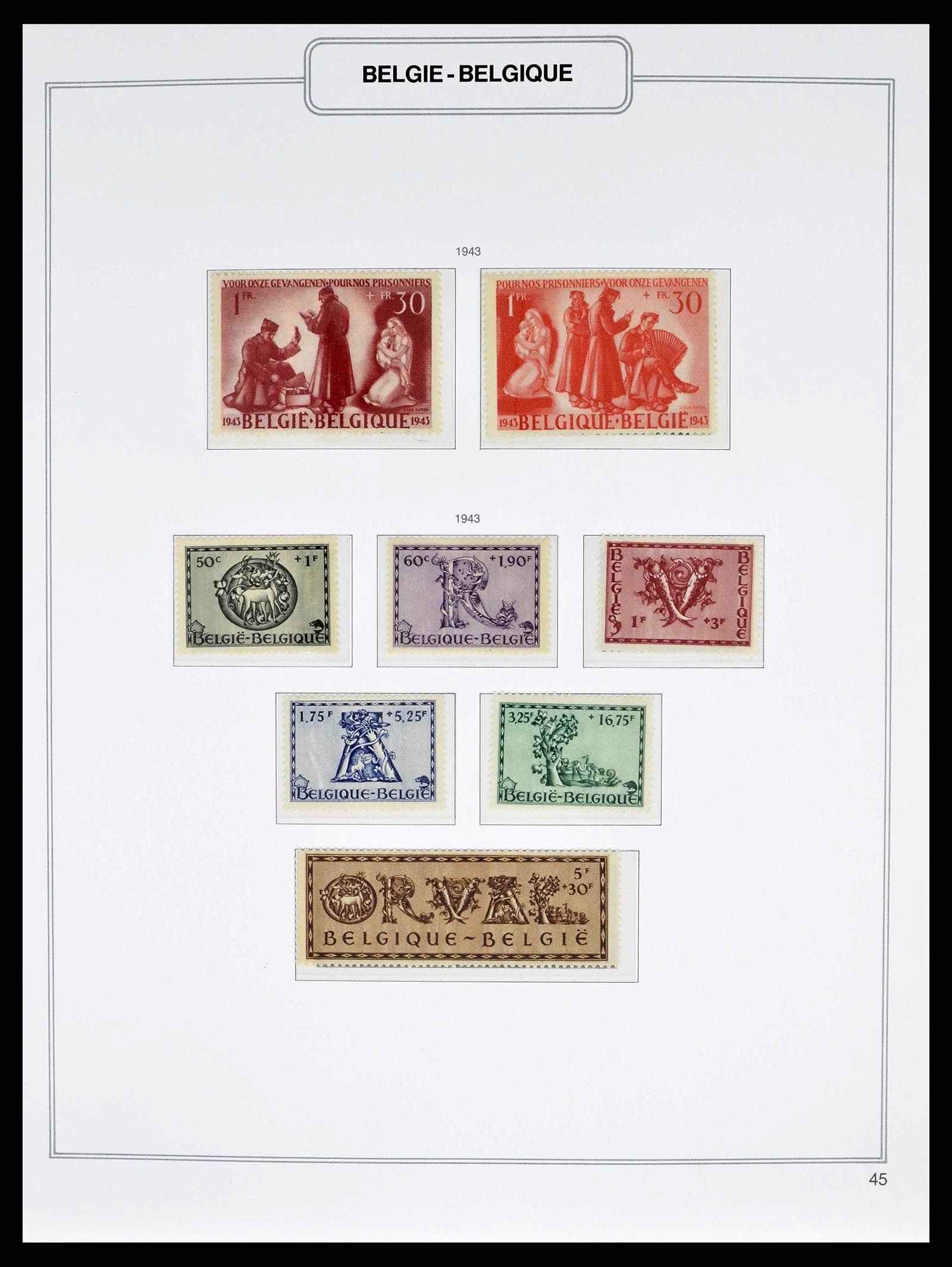 38690 0085 - Postzegelverzameling 38690 België 1849-1979.