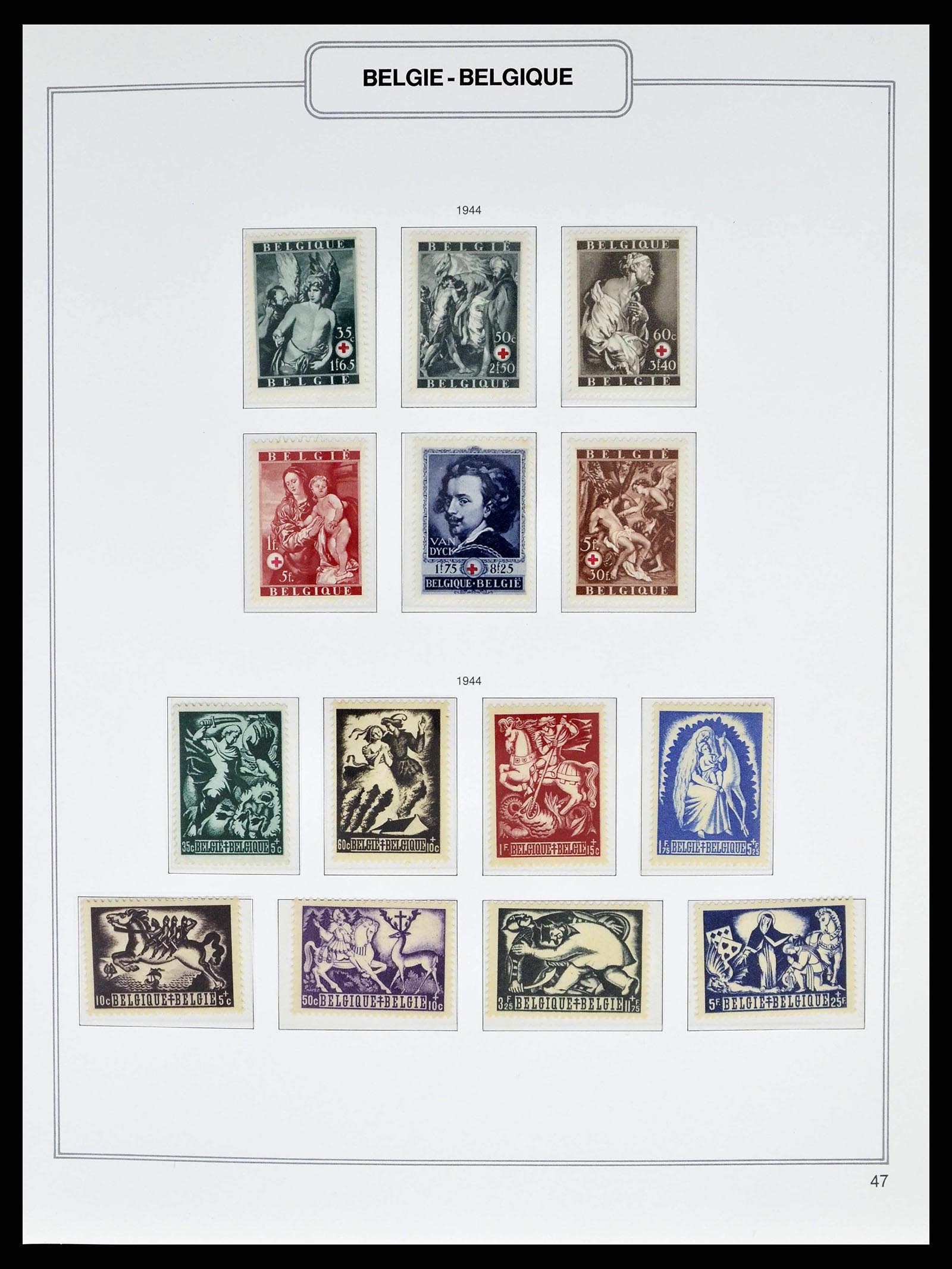 38690 0087 - Postzegelverzameling 38690 België 1849-1979.