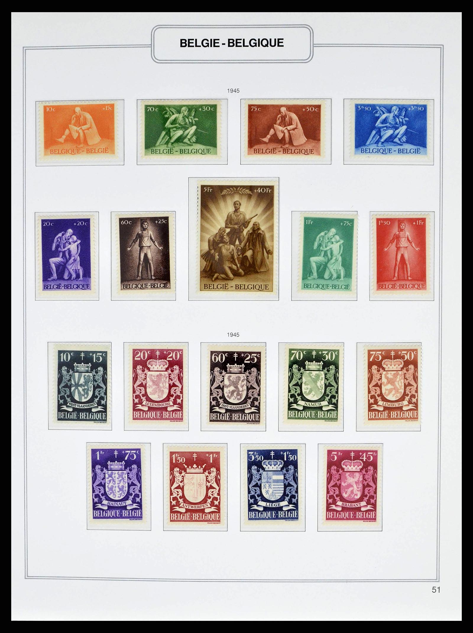 38690 0091 - Postzegelverzameling 38690 België 1849-1979.