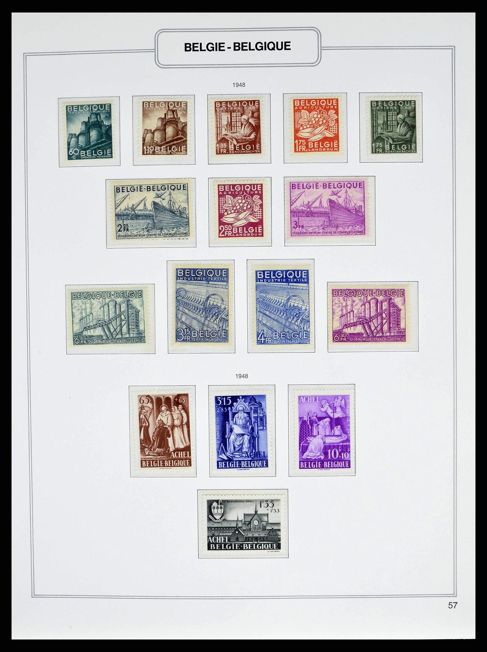 38690 0097 - Postzegelverzameling 38690 België 1849-1979.