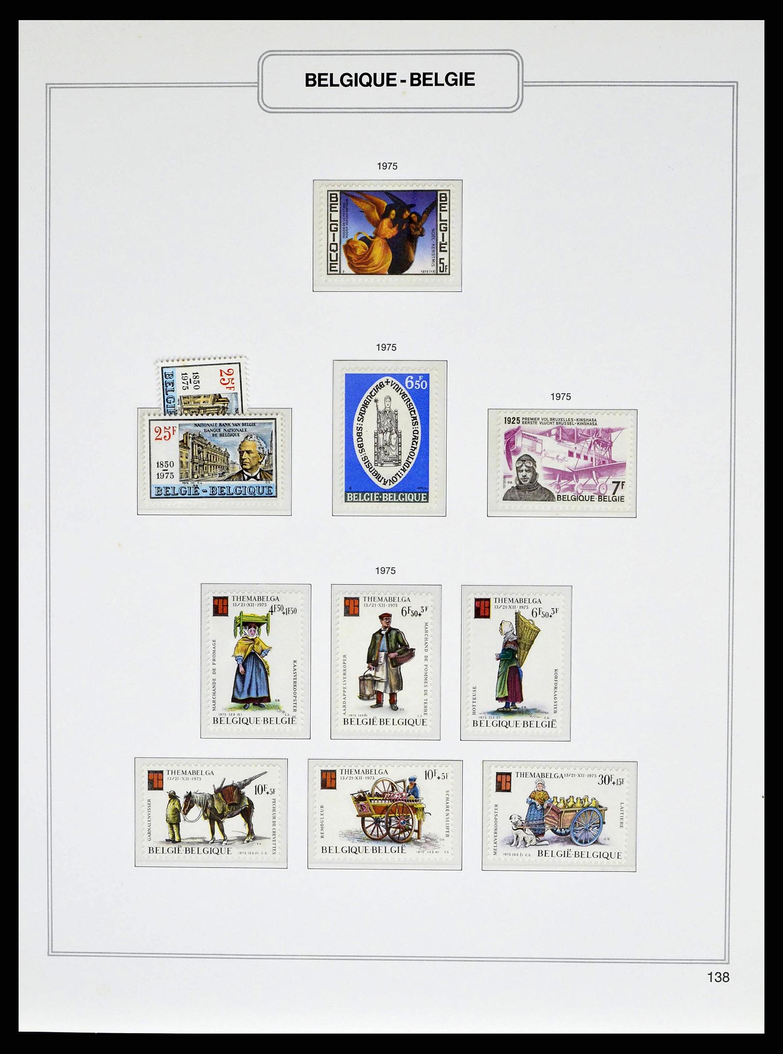 38690 0222 - Stamp collection 38690 Belgium 1849-1979.