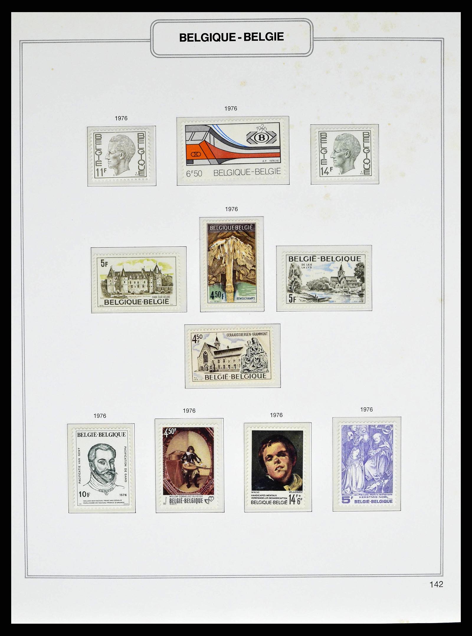38690 0226 - Stamp collection 38690 Belgium 1849-1979.