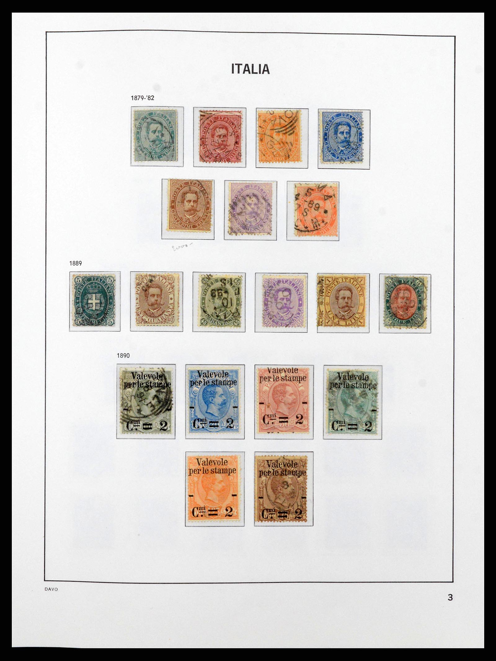 38692 0003 - Stamp collection 38692 Italy 1862-1978.