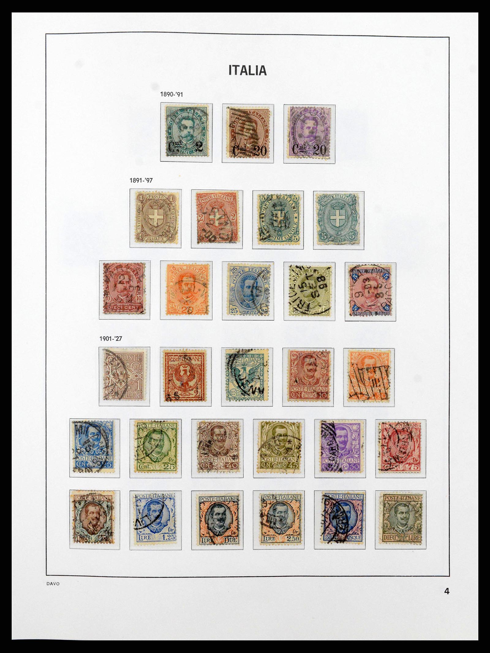 38692 0004 - Stamp collection 38692 Italy 1862-1978.