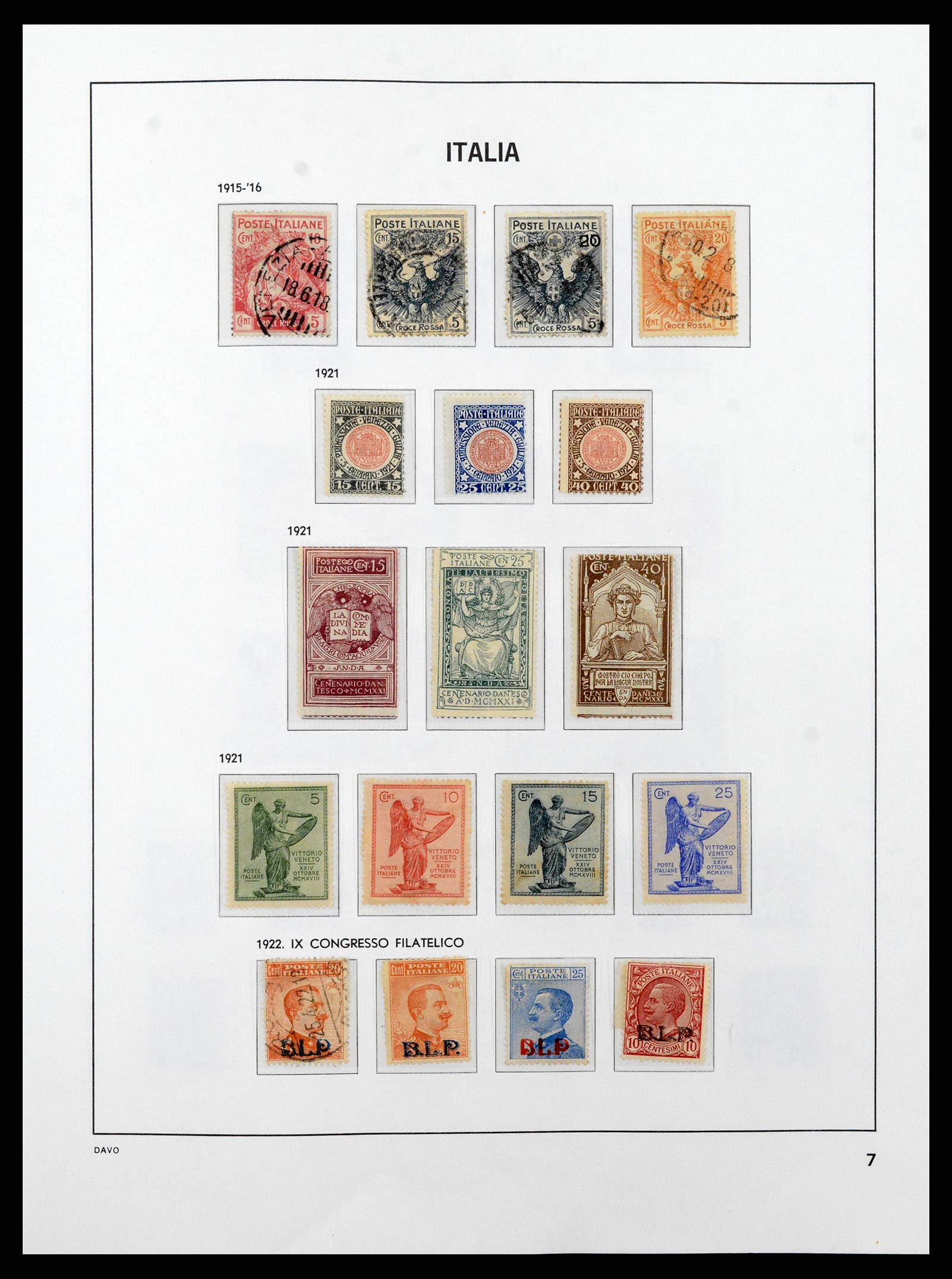 38692 0007 - Stamp collection 38692 Italy 1862-1978.