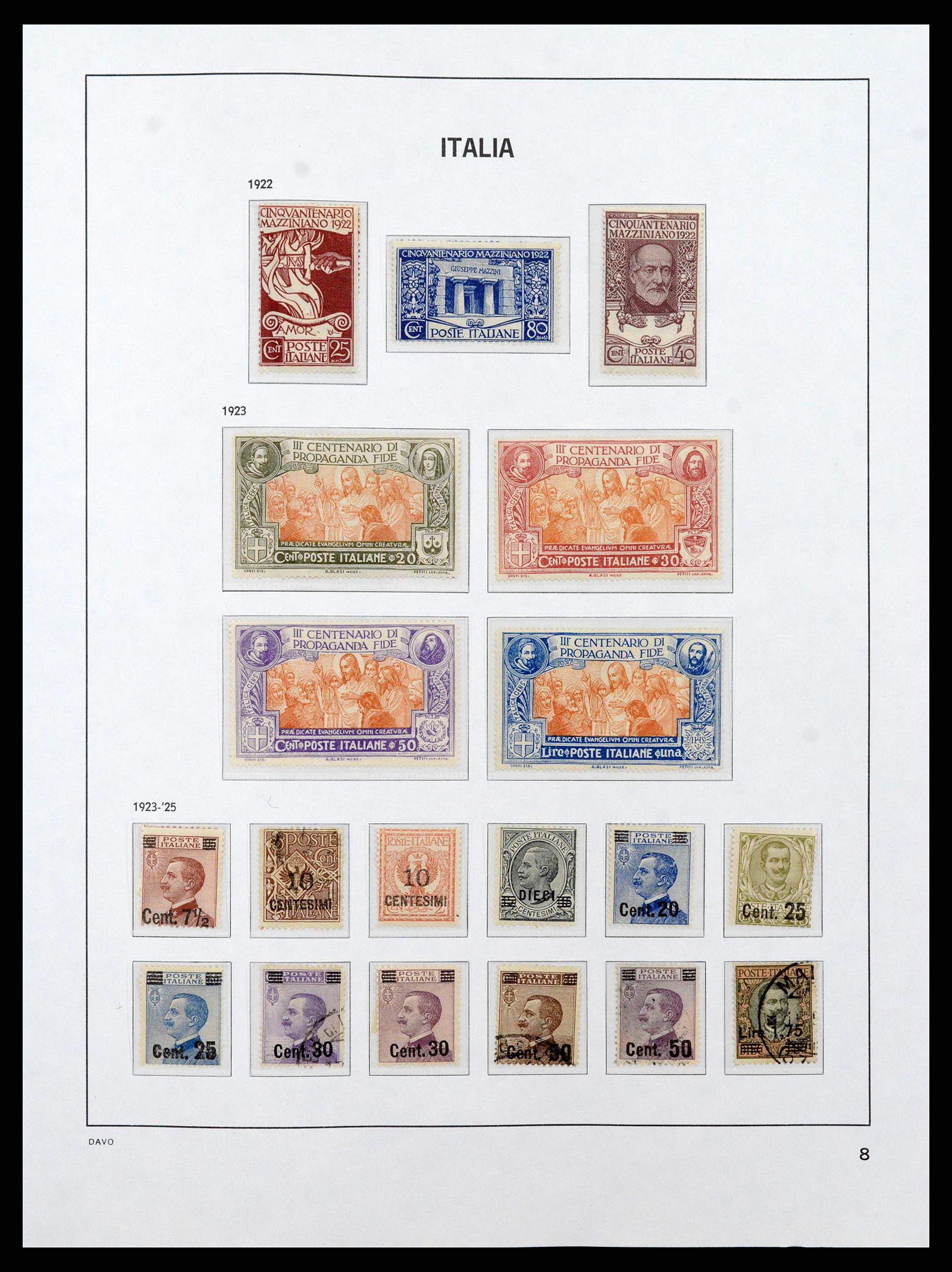 38692 0008 - Stamp collection 38692 Italy 1862-1978.