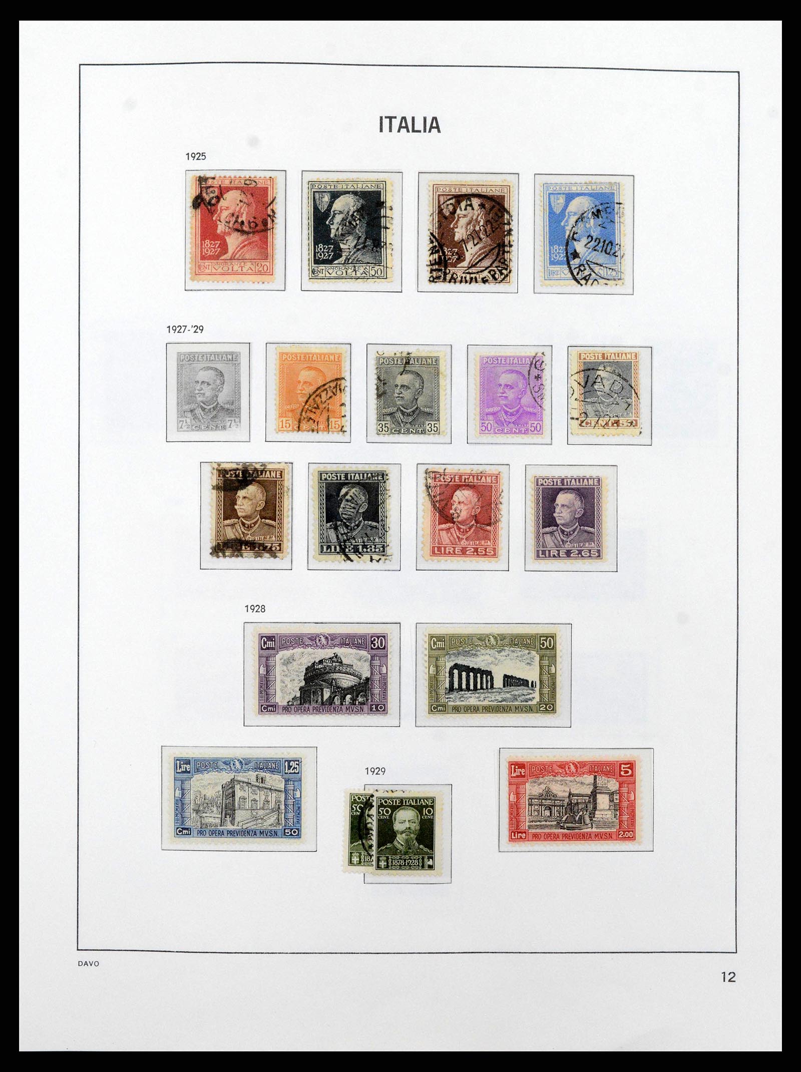 38692 0012 - Stamp collection 38692 Italy 1862-1978.