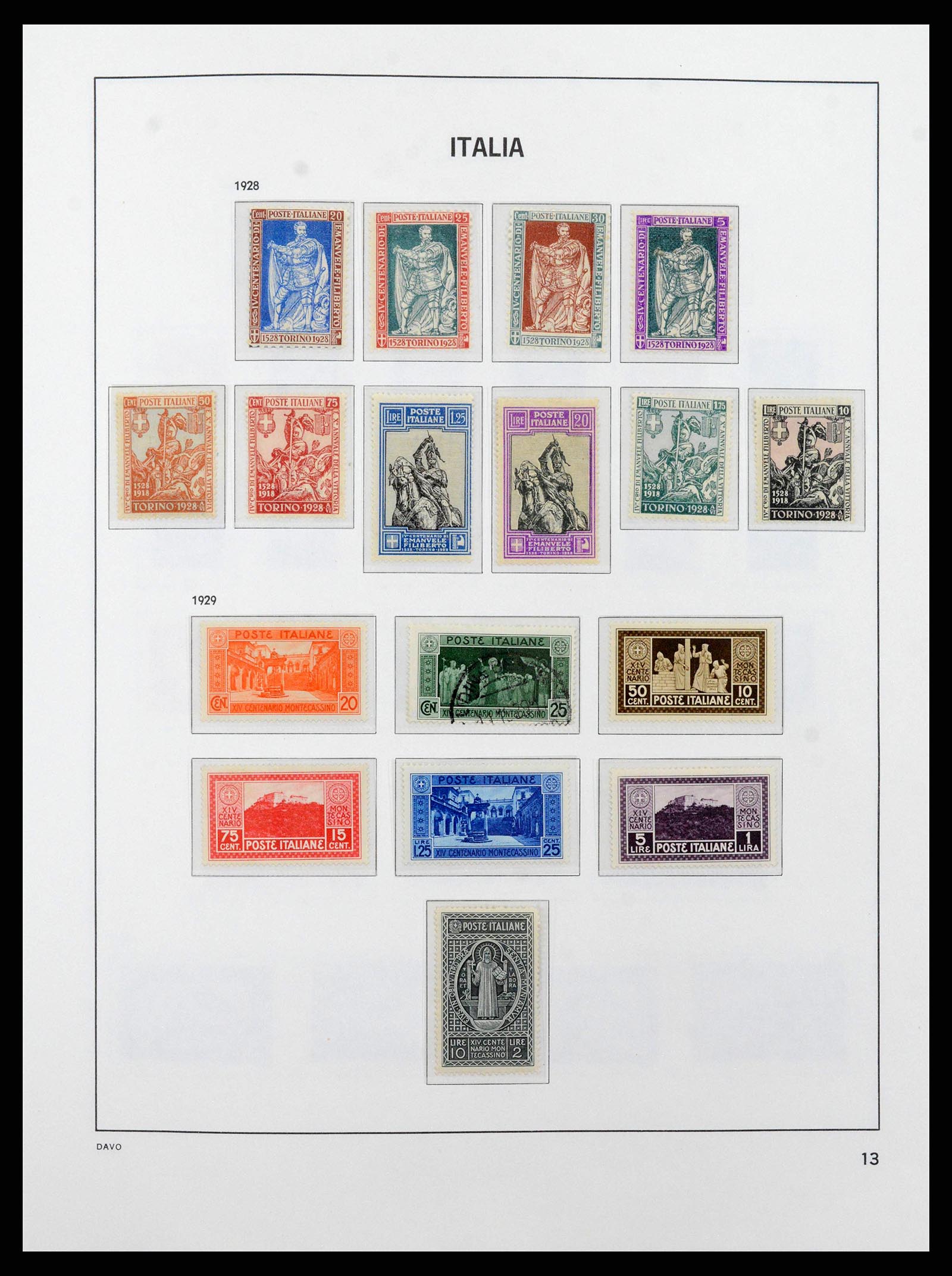 38692 0013 - Stamp collection 38692 Italy 1862-1978.