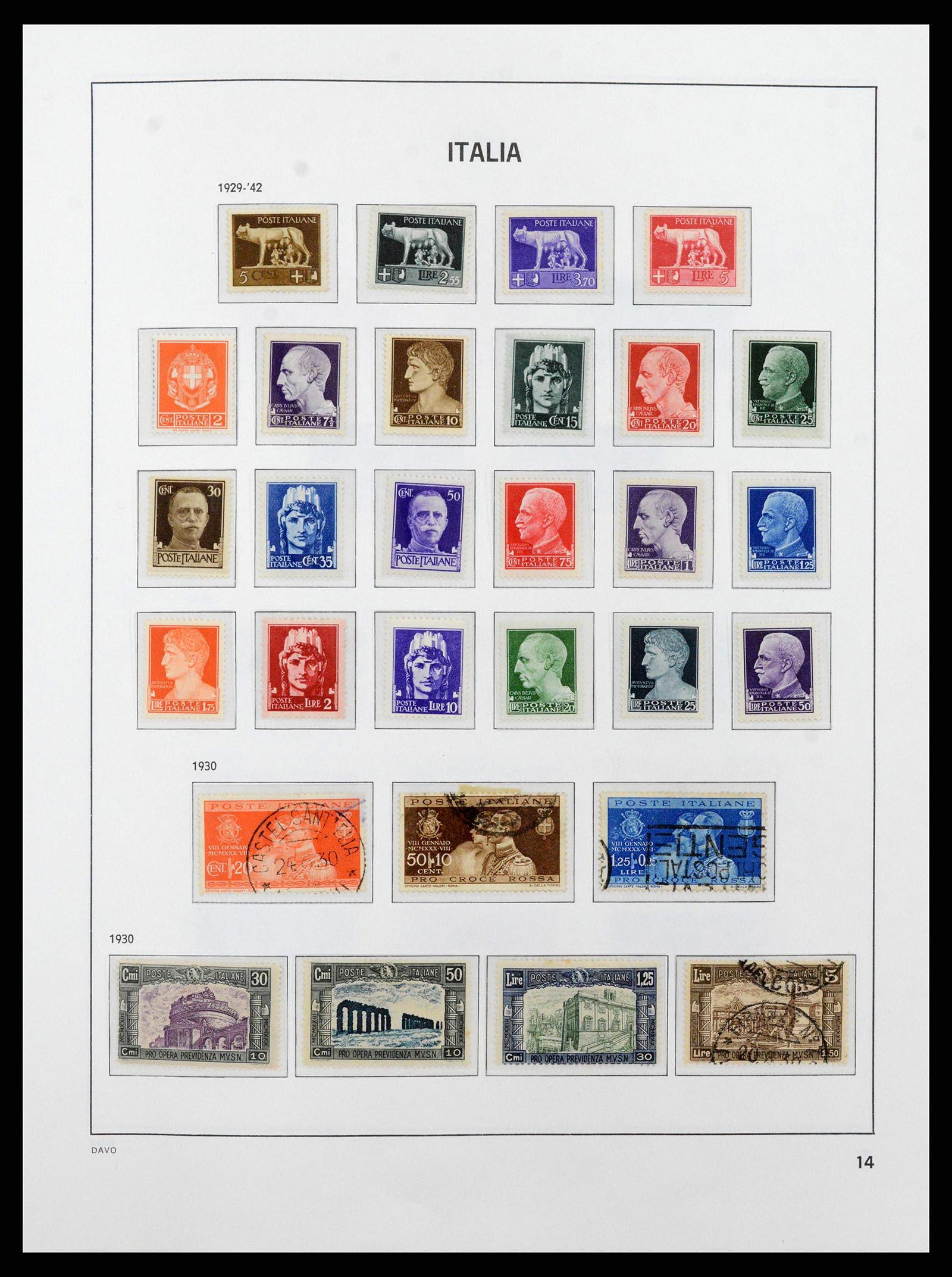 38692 0014 - Stamp collection 38692 Italy 1862-1978.