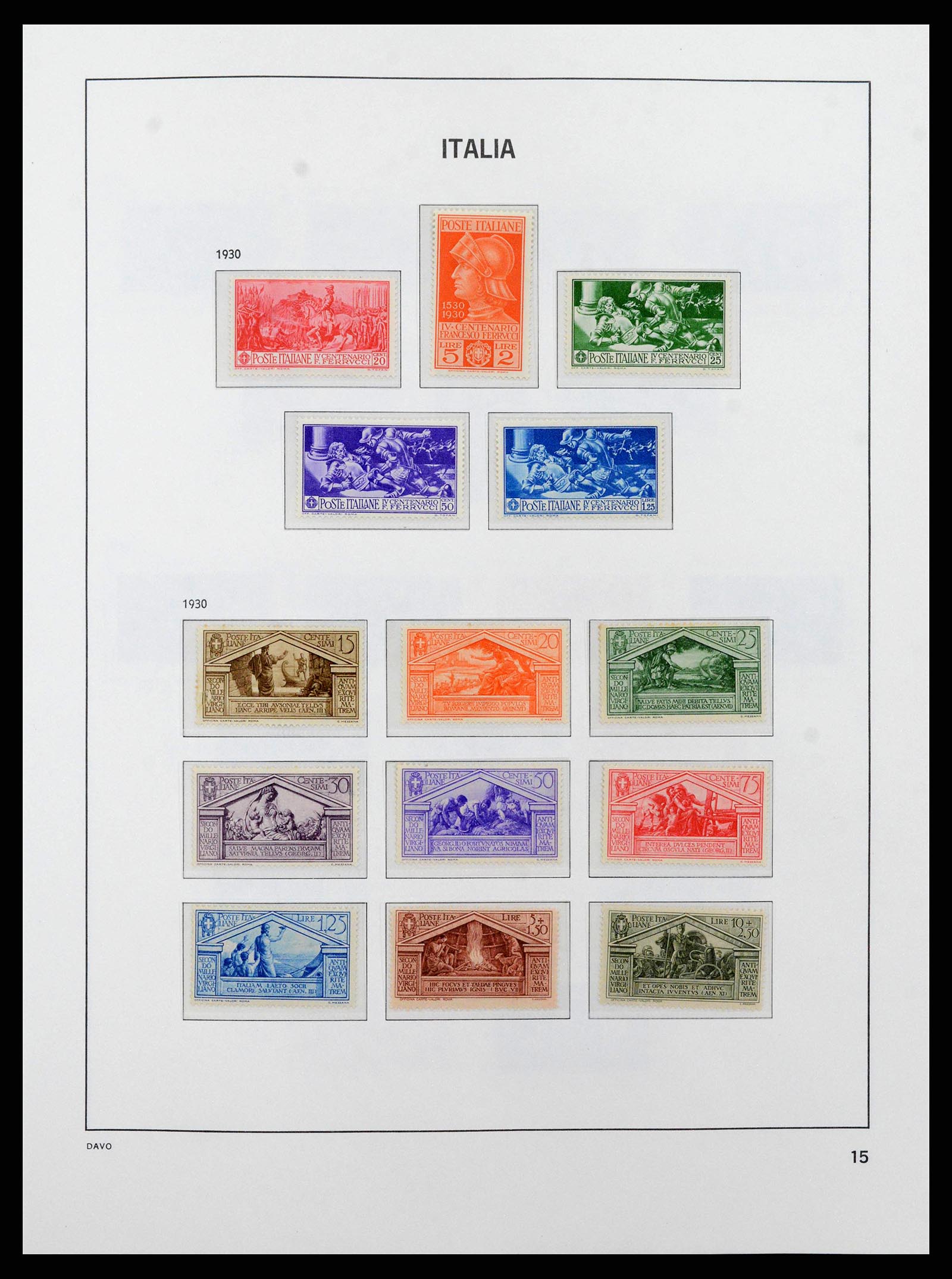 38692 0015 - Stamp collection 38692 Italy 1862-1978.