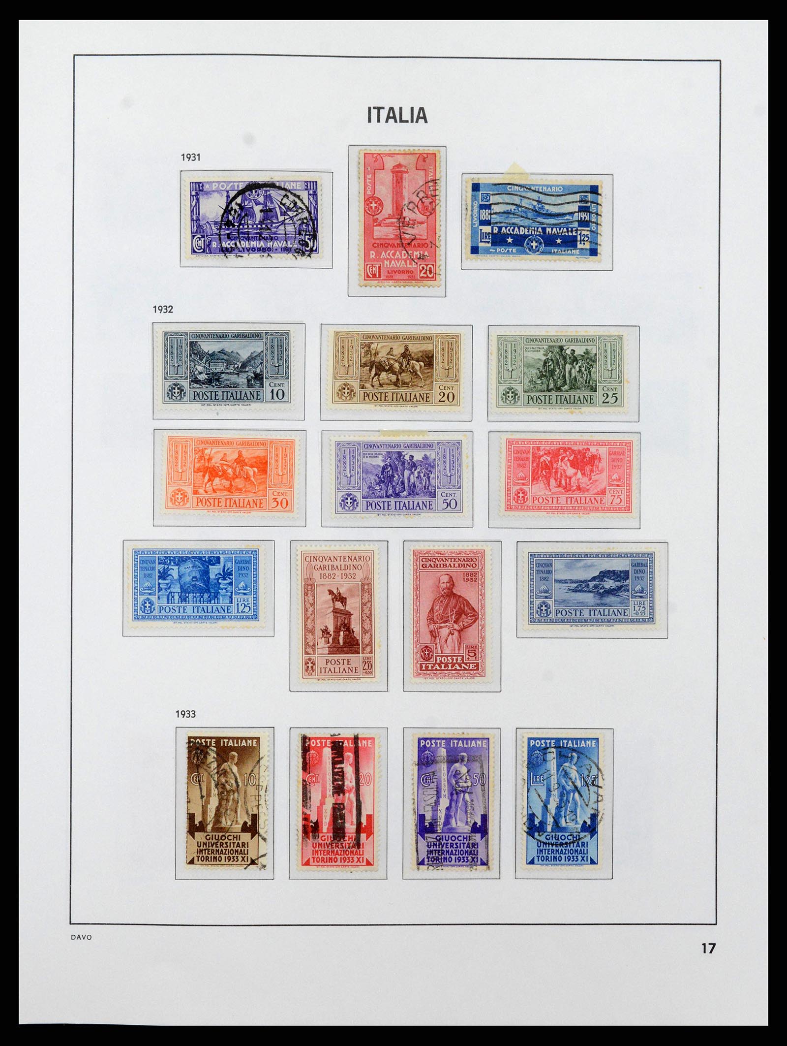 38692 0017 - Stamp collection 38692 Italy 1862-1978.