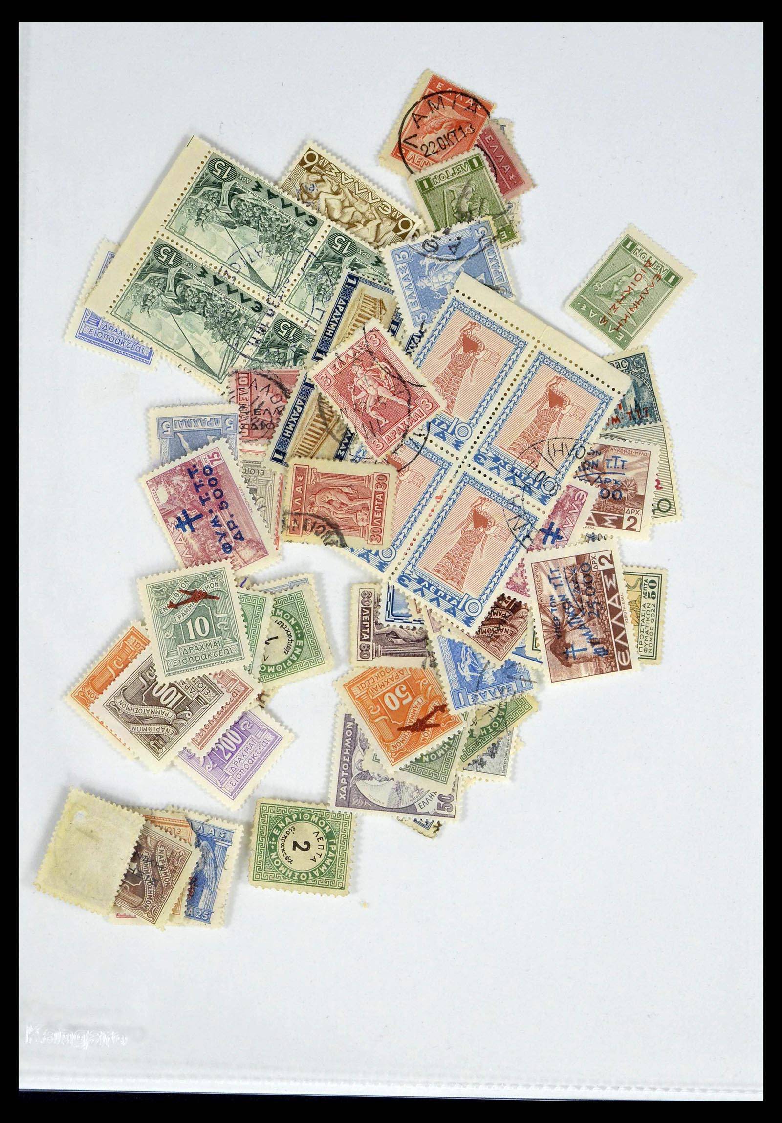 38694 0005 - Postzegelverzameling 38694 Griekenland 1861-1990.
