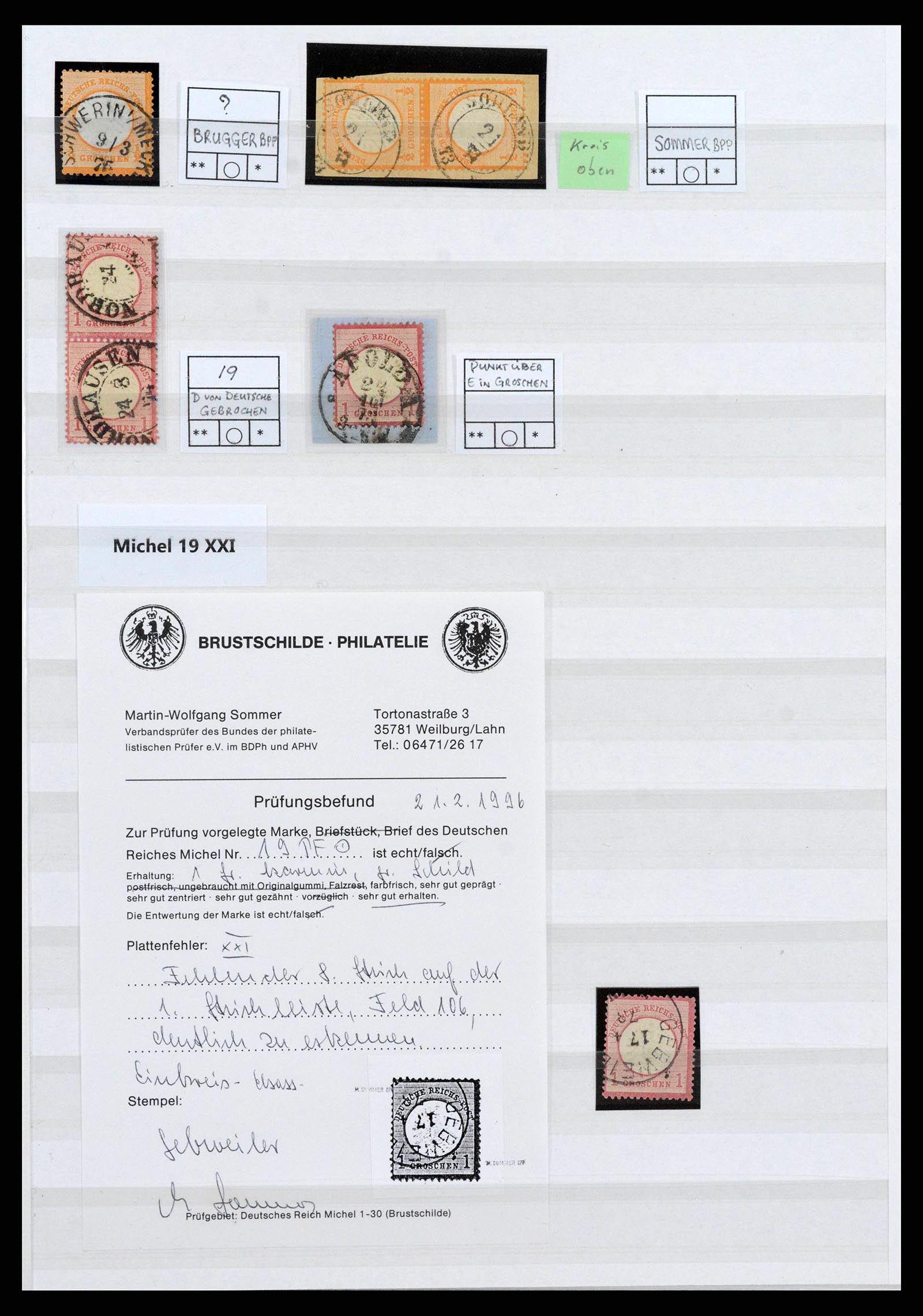 38700 0005 - Postzegelverzameling 38700 Duitsland gespecialiseerd 1872-1880.