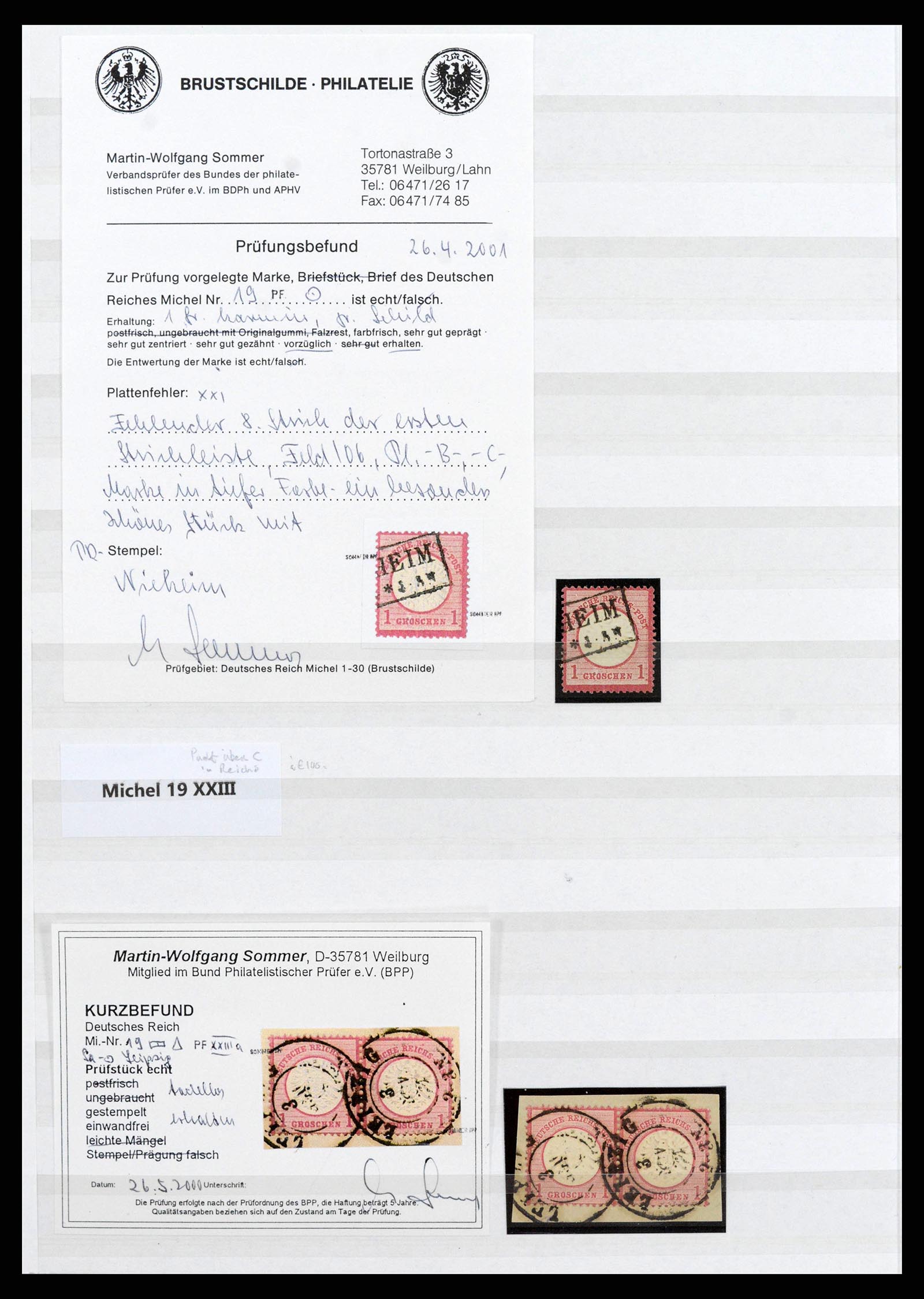 38700 0008 - Postzegelverzameling 38700 Duitsland gespecialiseerd 1872-1880.