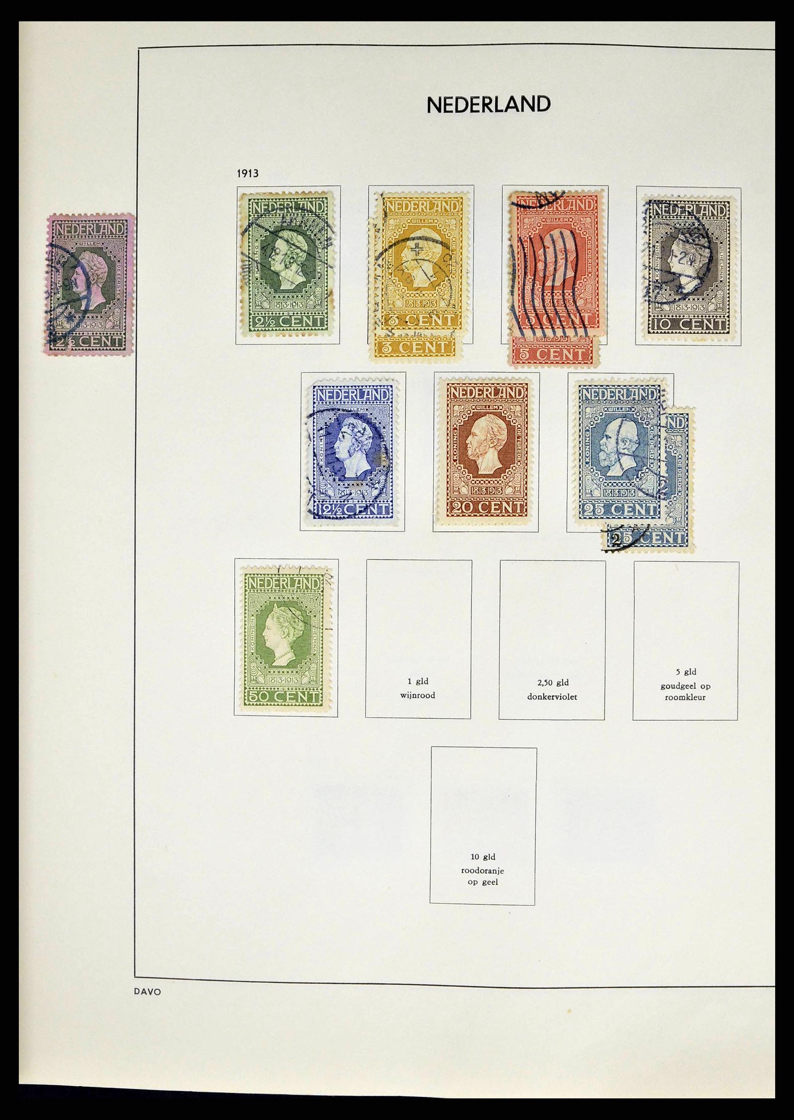 38709 0006 - Postzegelverzameling 38709 Nederland 1867-1986.