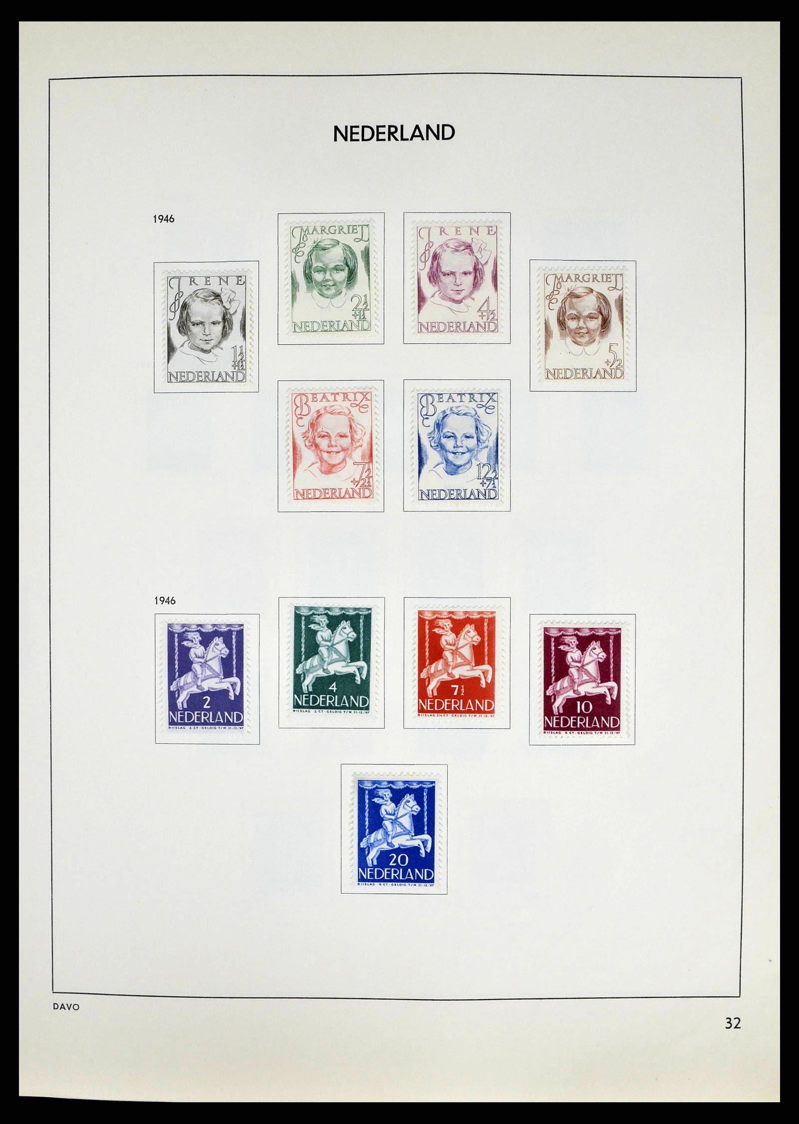 38709 0031 - Postzegelverzameling 38709 Nederland 1867-1986.