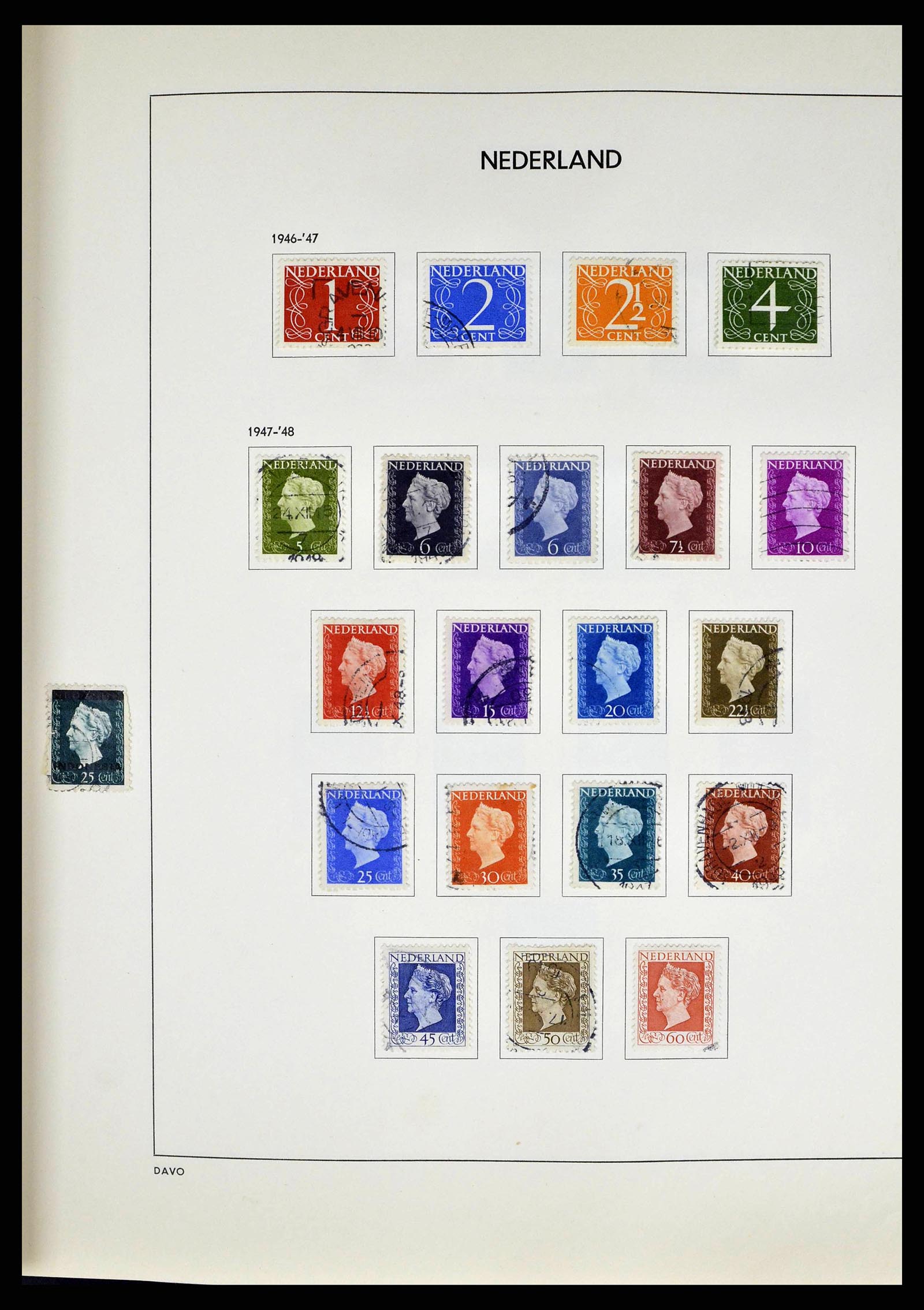 38709 0032 - Postzegelverzameling 38709 Nederland 1867-1986.
