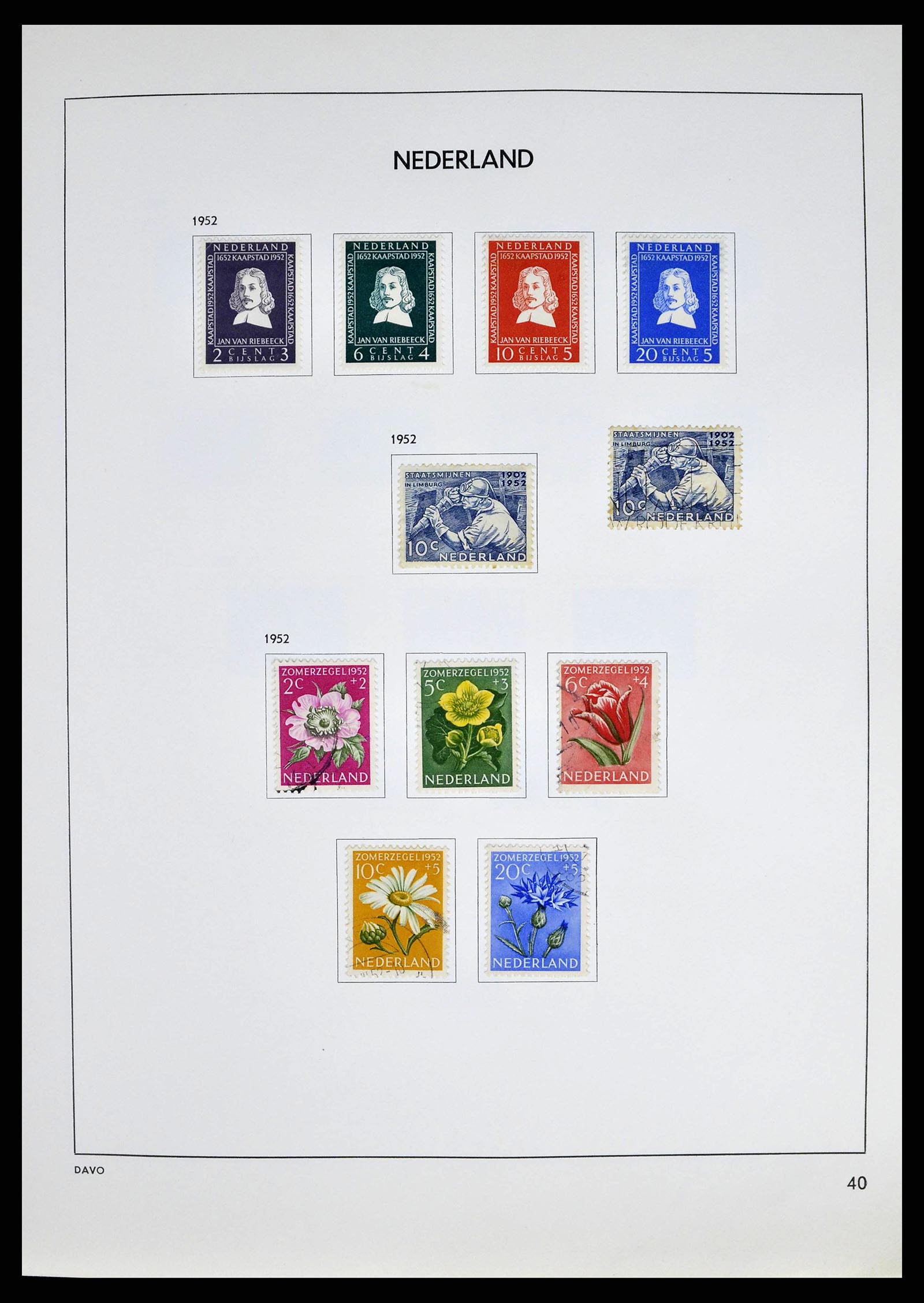 38709 0039 - Postzegelverzameling 38709 Nederland 1867-1986.