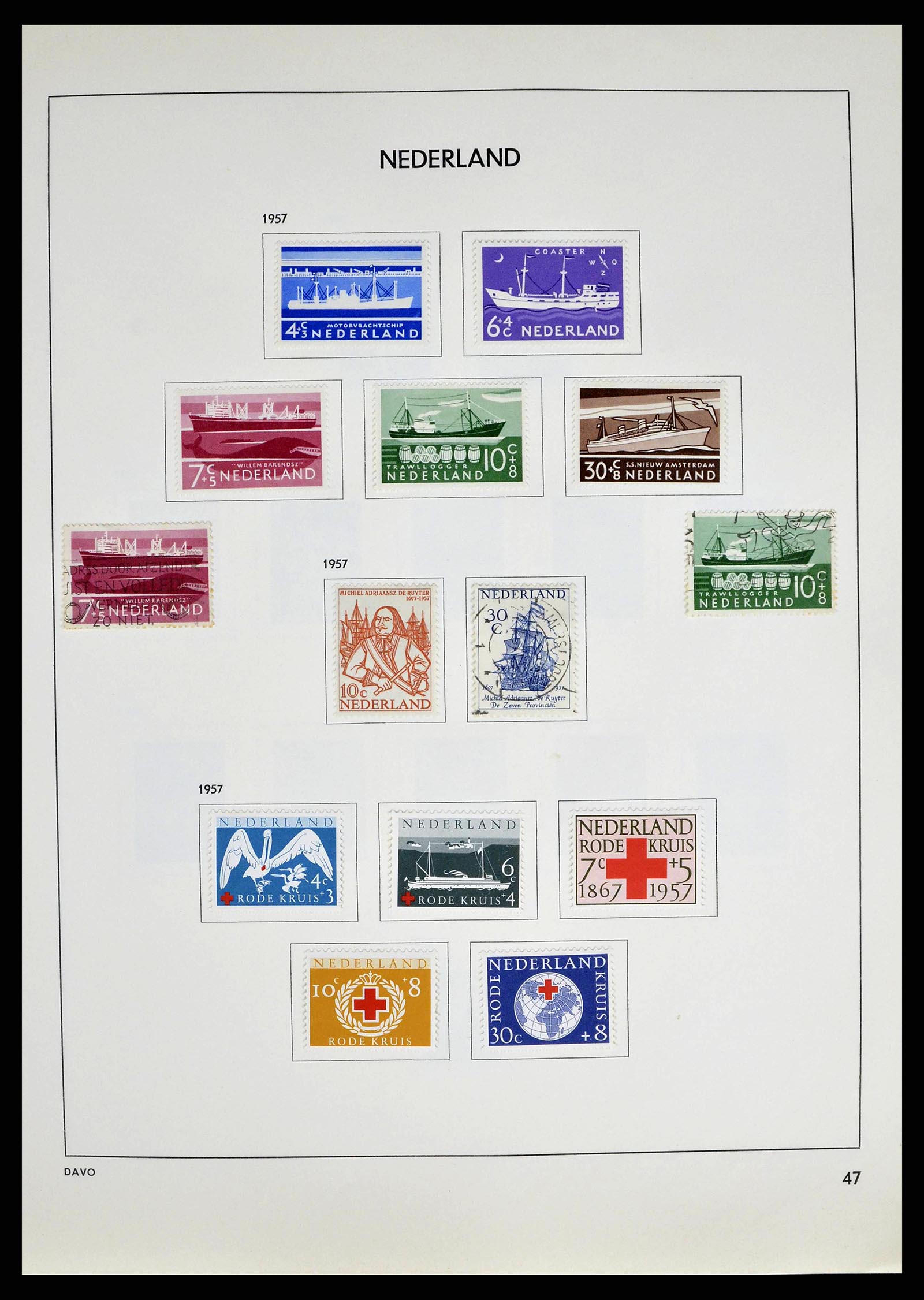38709 0049 - Postzegelverzameling 38709 Nederland 1867-1986.