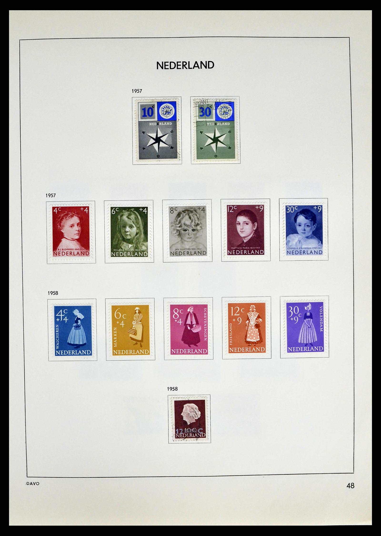 38709 0050 - Postzegelverzameling 38709 Nederland 1867-1986.