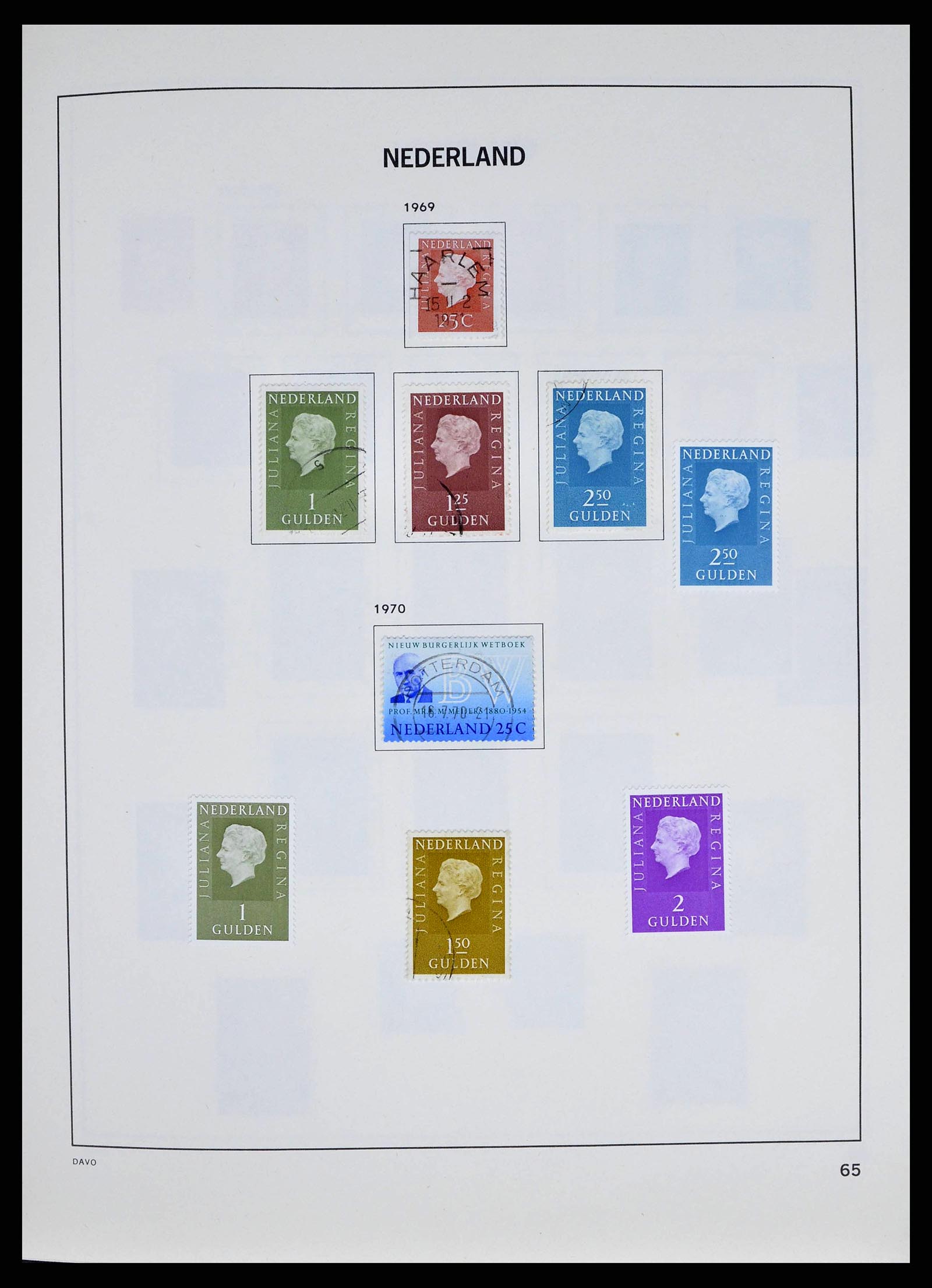 38709 0070 - Stamp collection 38709 Netherlands 1867-1986.