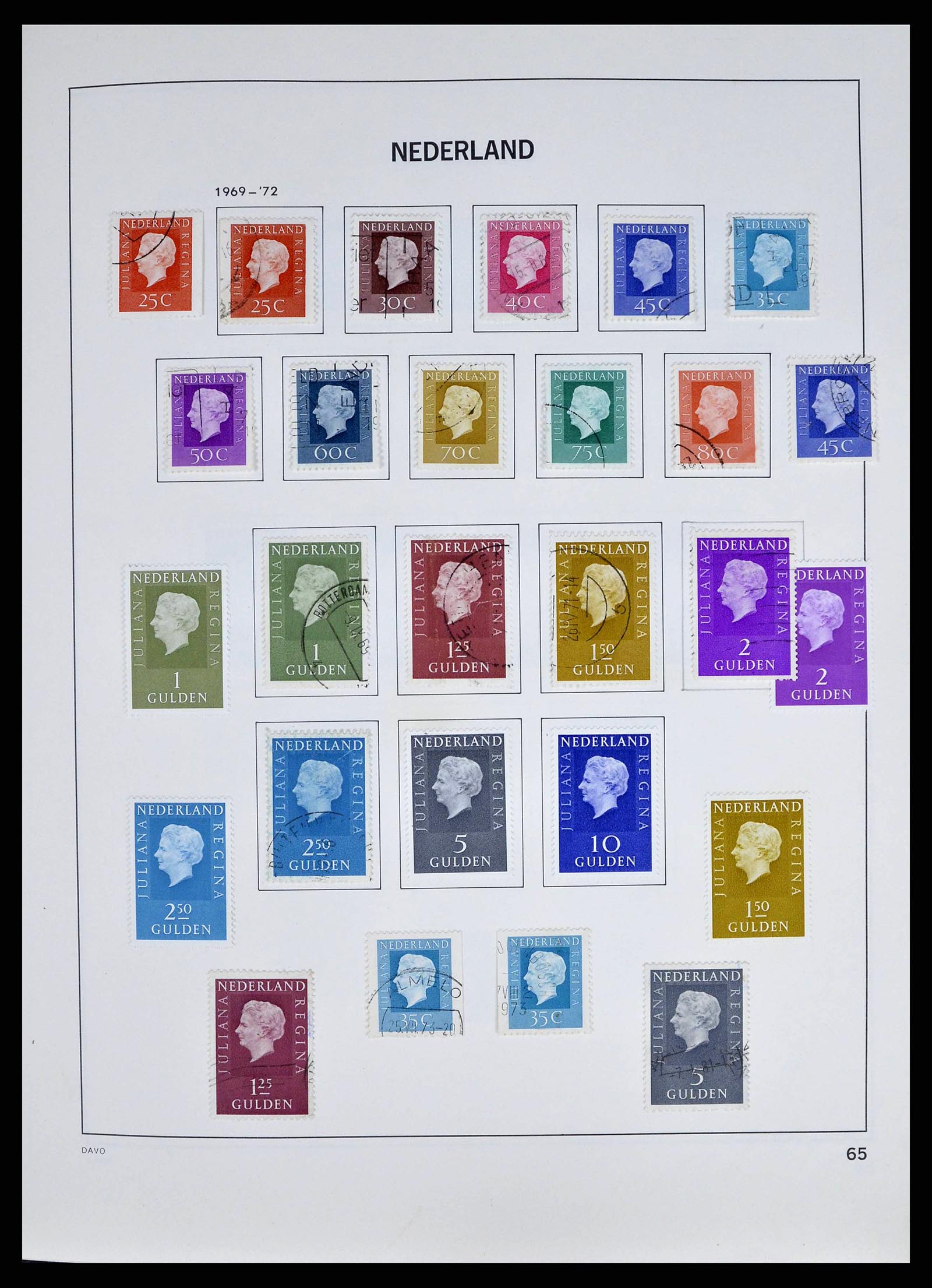 38709 0071 - Stamp collection 38709 Netherlands 1867-1986.