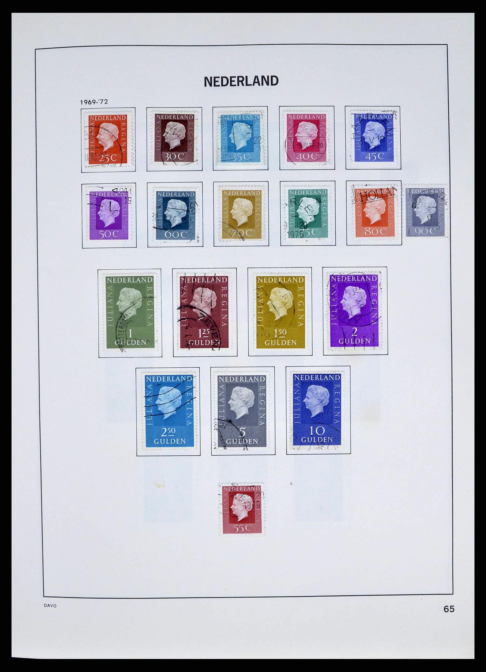 38709 0072 - Stamp collection 38709 Netherlands 1867-1986.