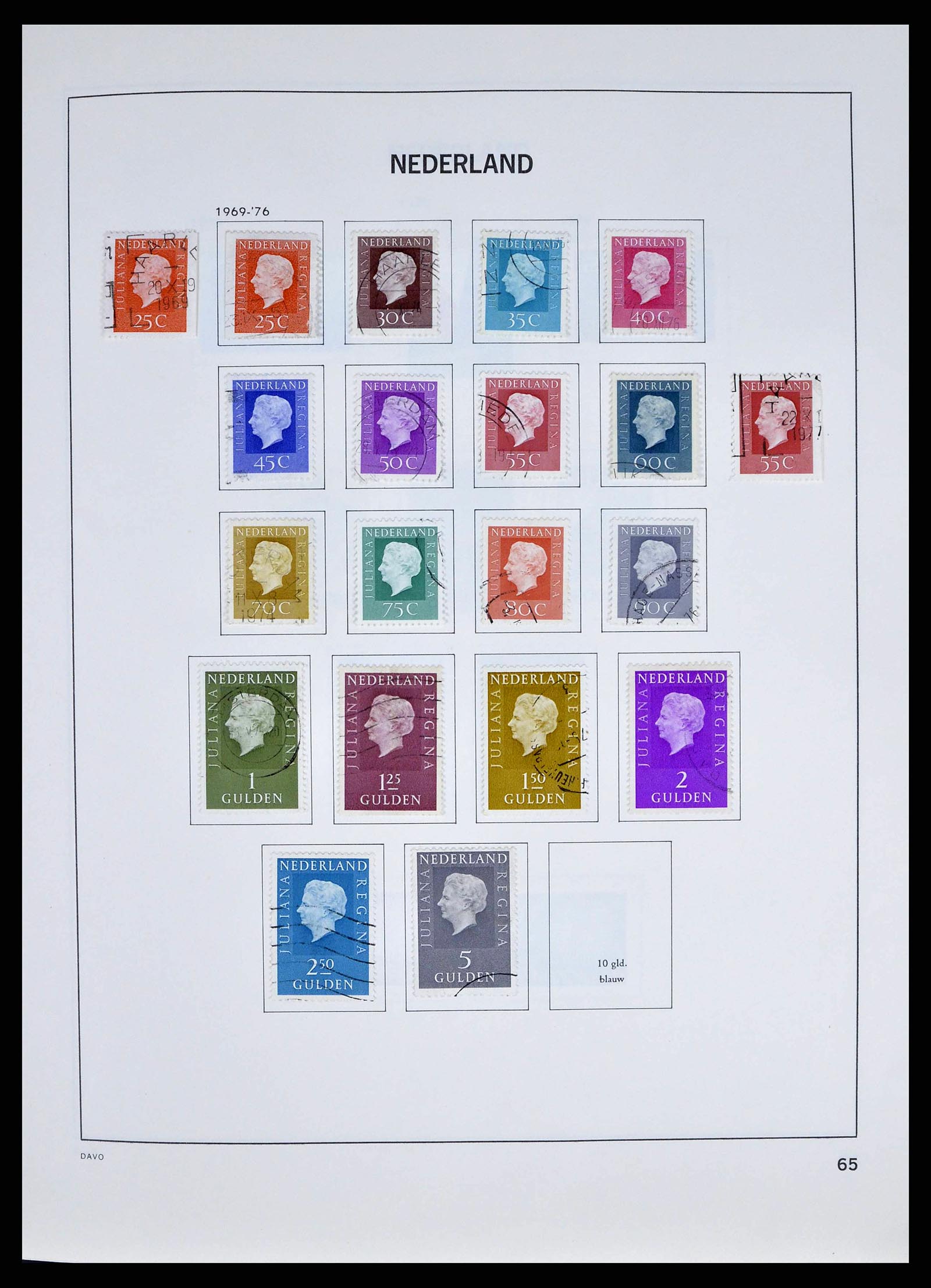 38709 0074 - Stamp collection 38709 Netherlands 1867-1986.