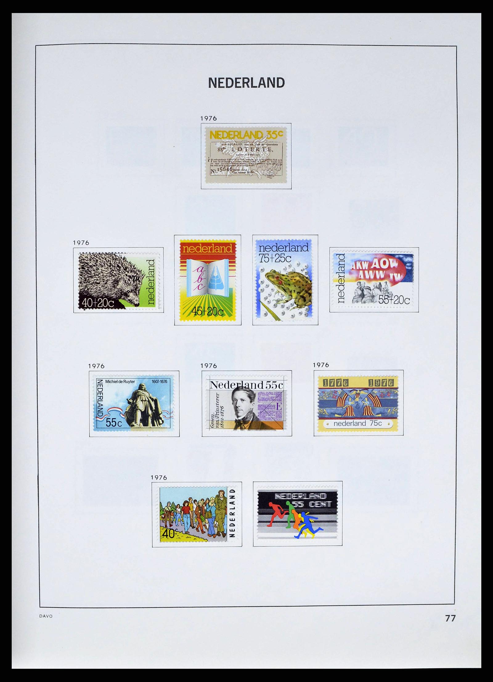 38709 0087 - Stamp collection 38709 Netherlands 1867-1986.