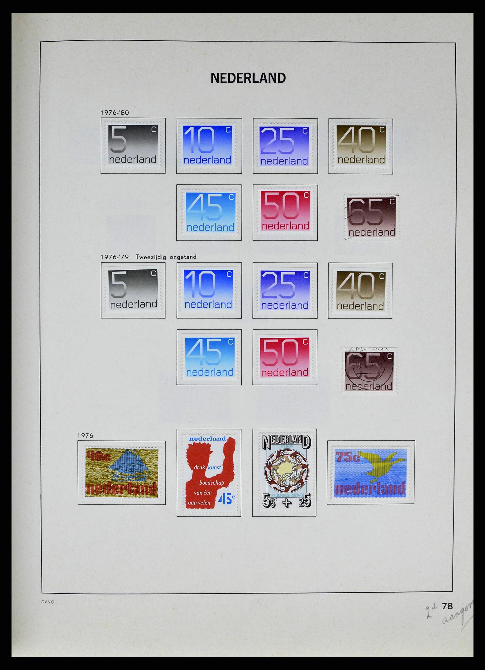 38709 0088 - Stamp collection 38709 Netherlands 1867-1986.