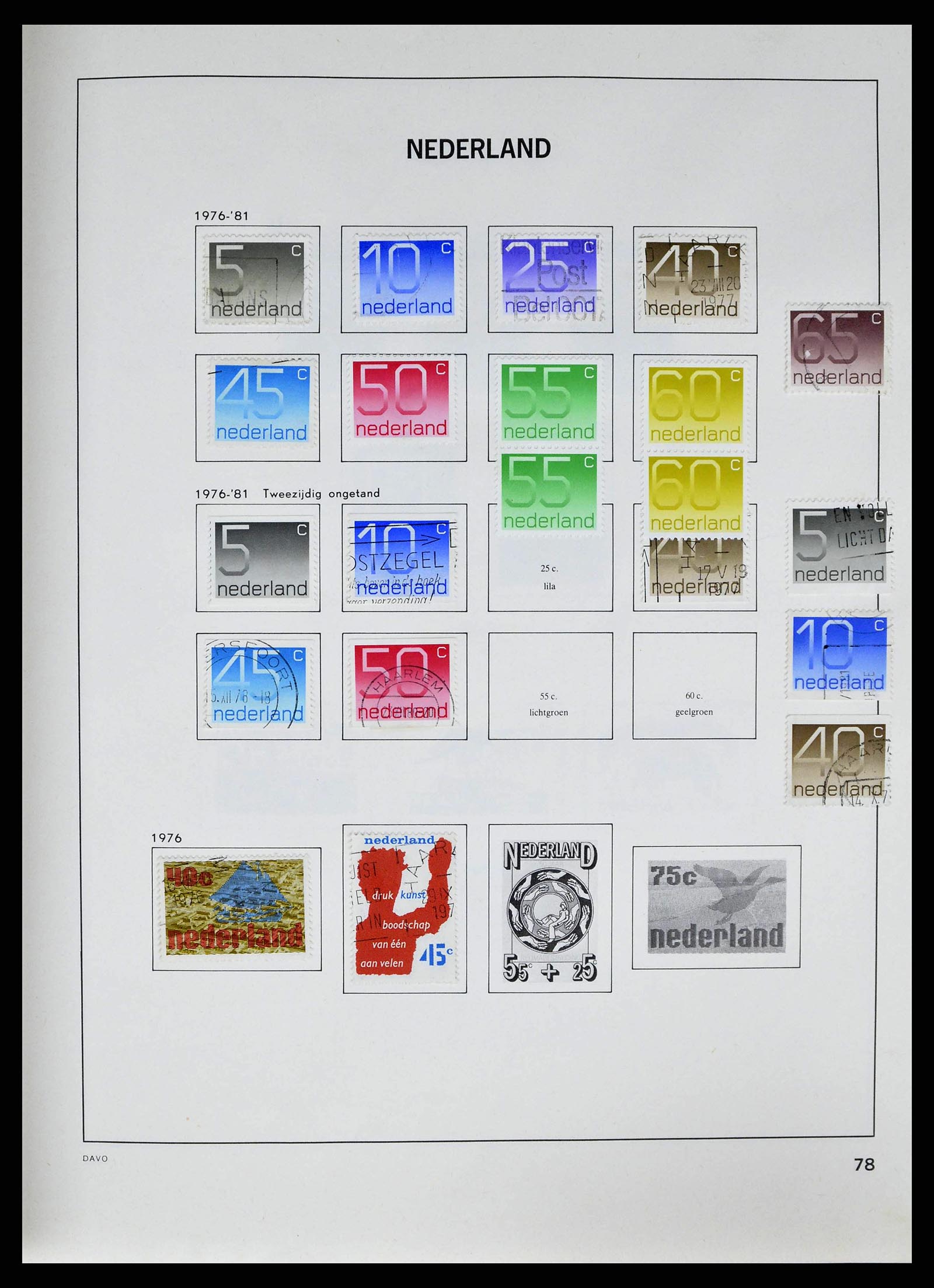 38709 0090 - Stamp collection 38709 Netherlands 1867-1986.