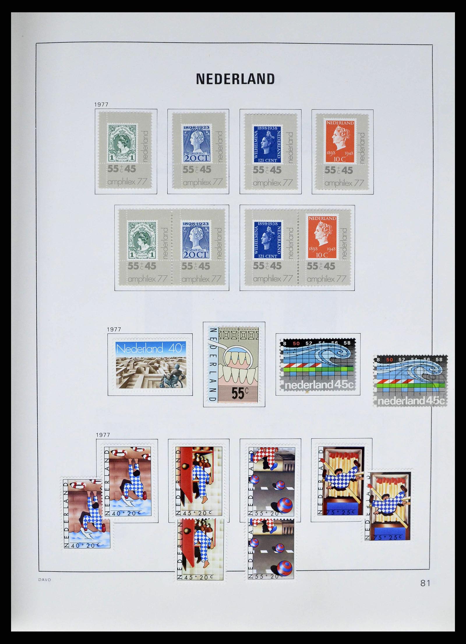 38709 0094 - Stamp collection 38709 Netherlands 1867-1986.