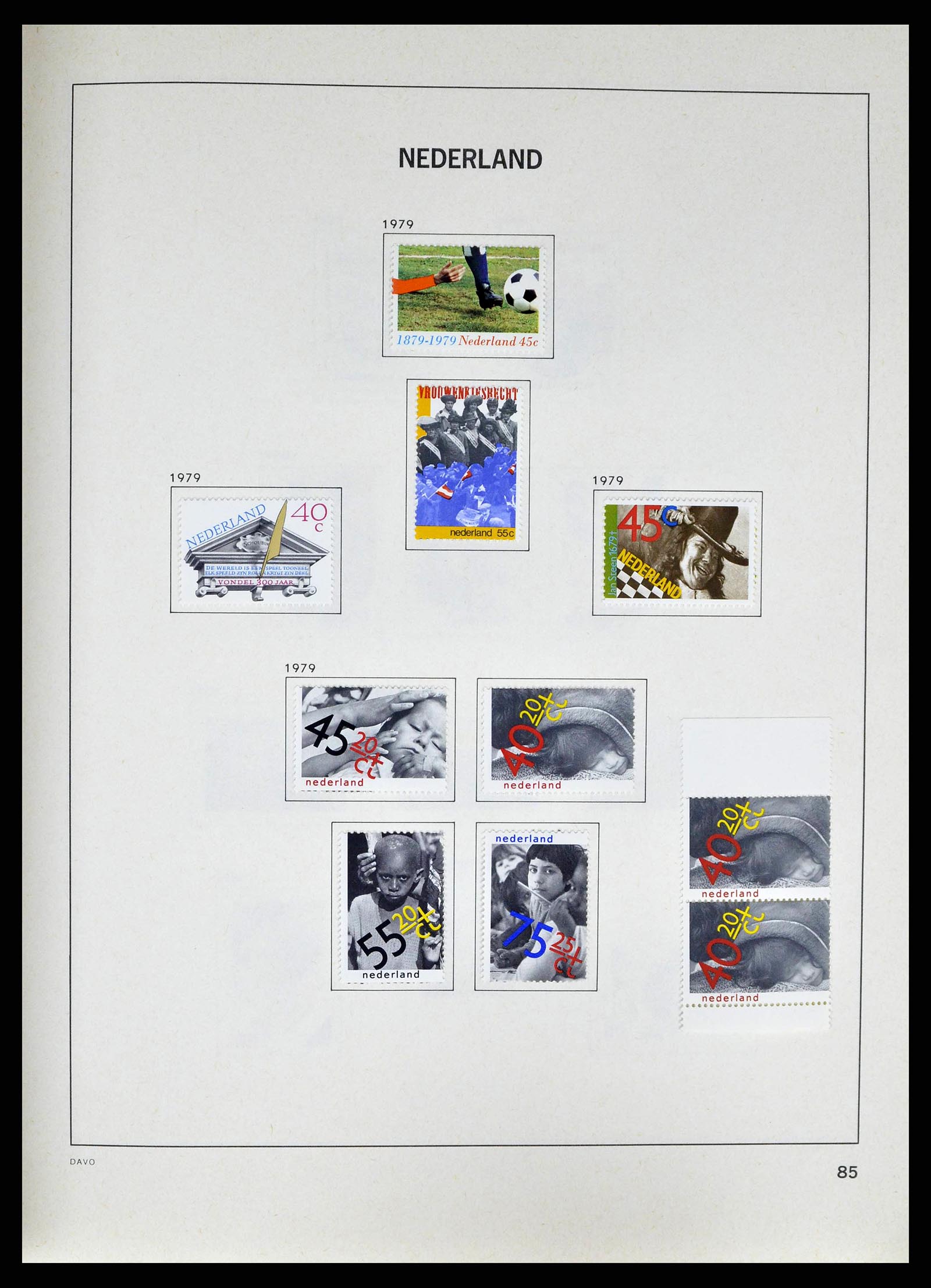 38709 0098 - Stamp collection 38709 Netherlands 1867-1986.