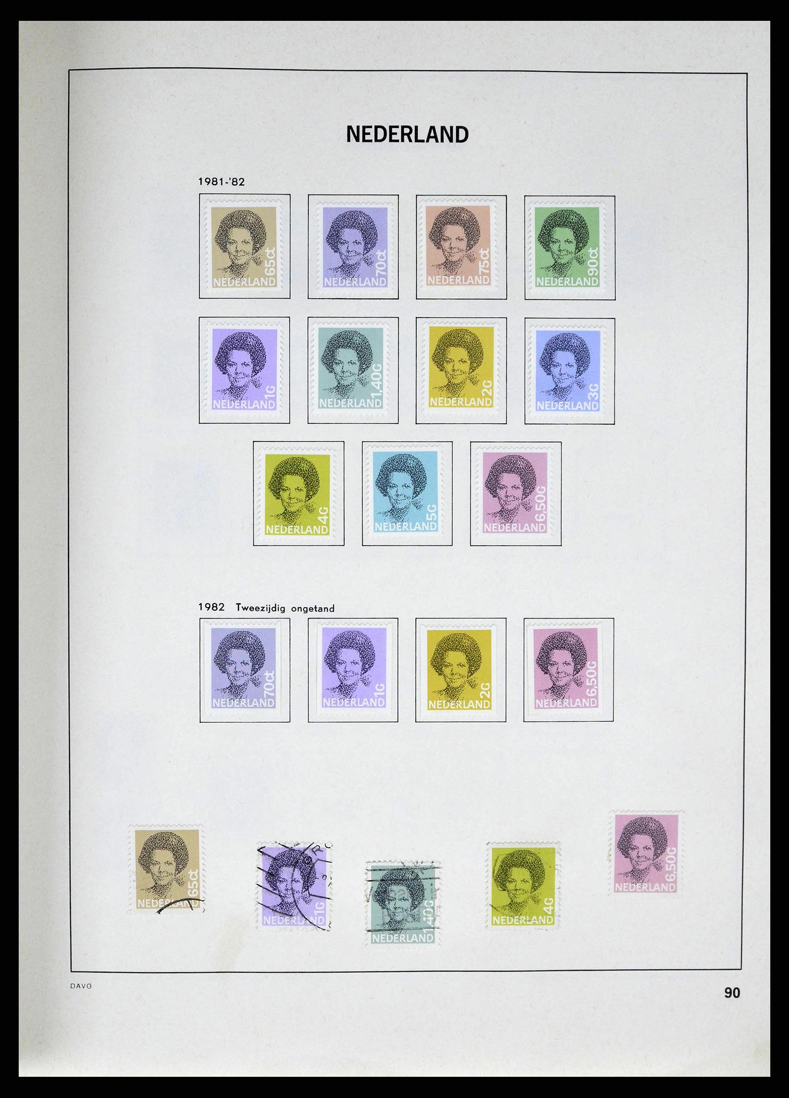 38709 0103 - Stamp collection 38709 Netherlands 1867-1986.
