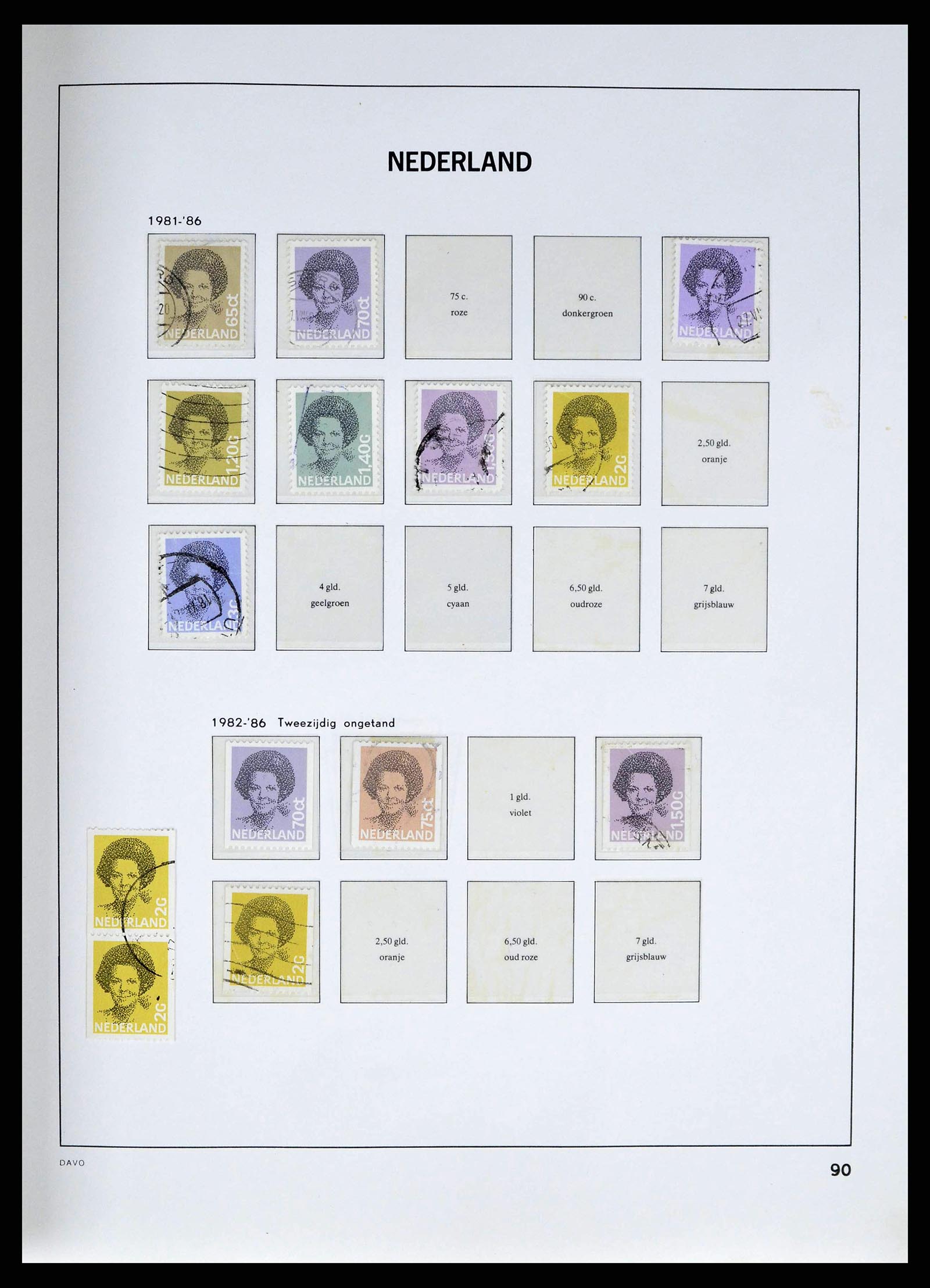 38709 0104 - Stamp collection 38709 Netherlands 1867-1986.