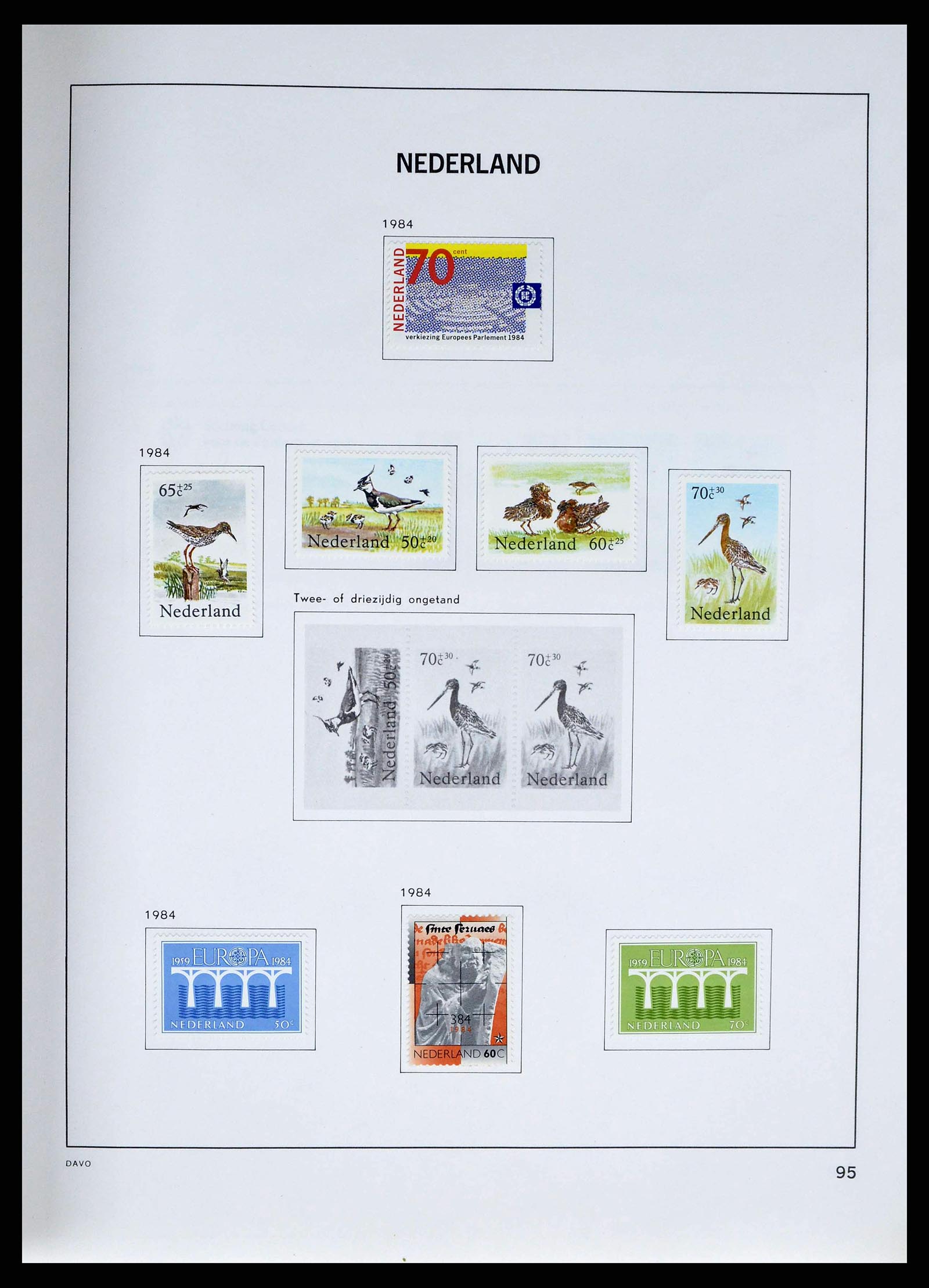 38709 0111 - Stamp collection 38709 Netherlands 1867-1986.