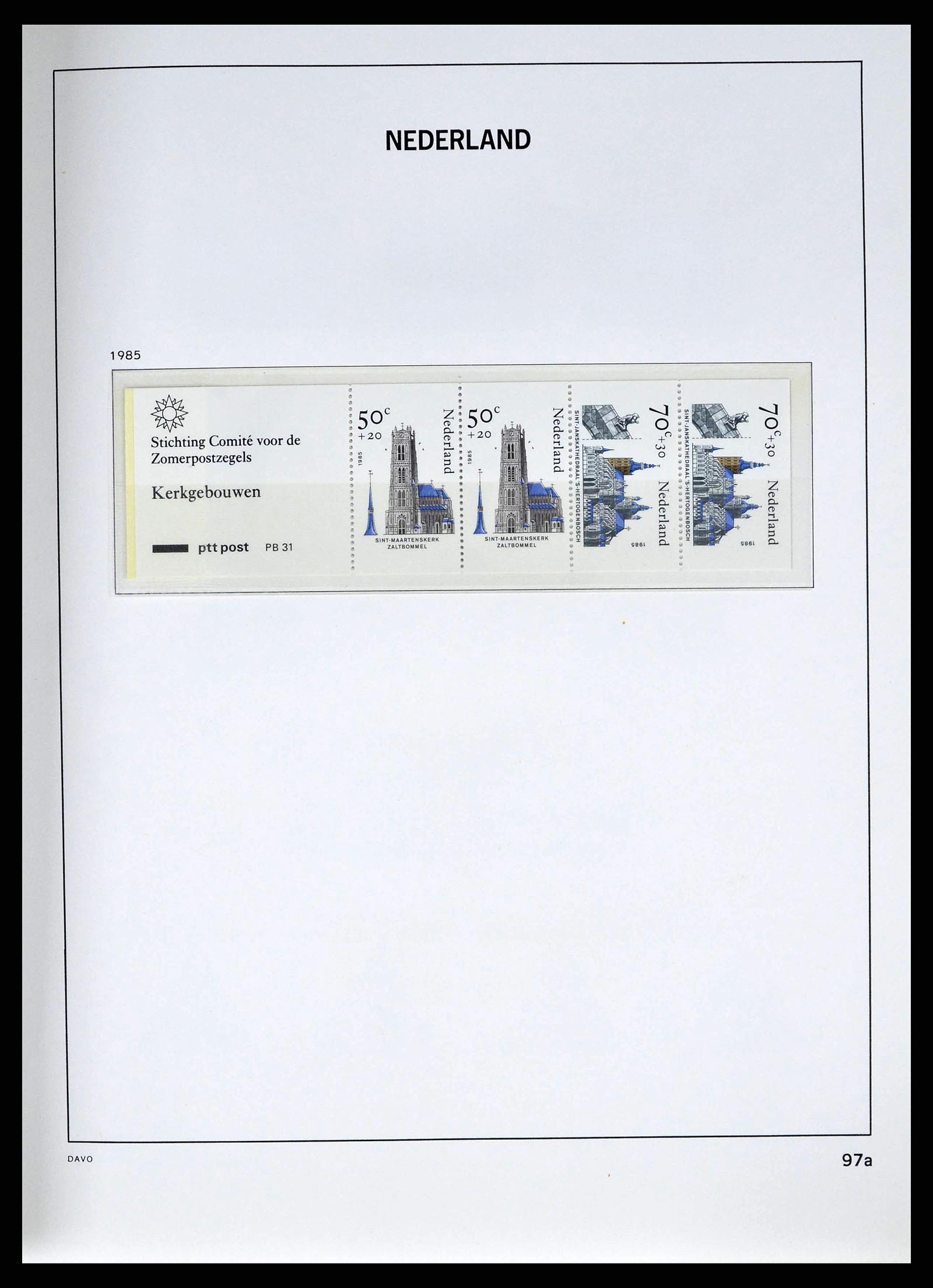 38709 0115 - Stamp collection 38709 Netherlands 1867-1986.