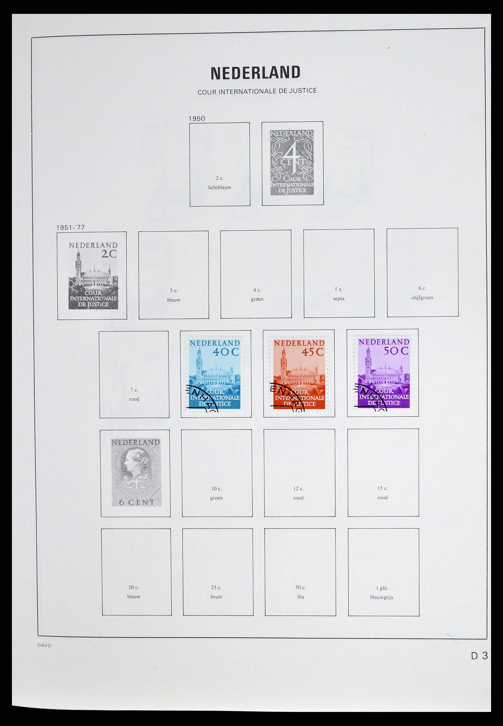 38709 0130 - Stamp collection 38709 Netherlands 1867-1986.