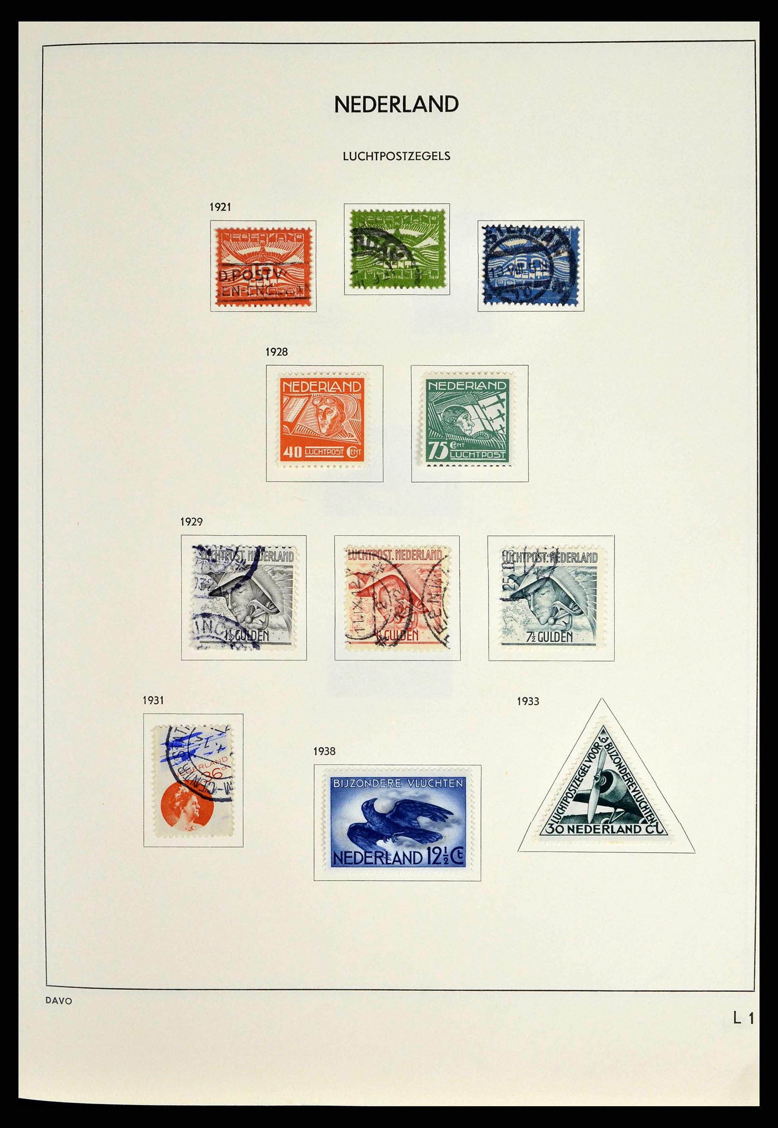 38709 0132 - Stamp collection 38709 Netherlands 1867-1986.