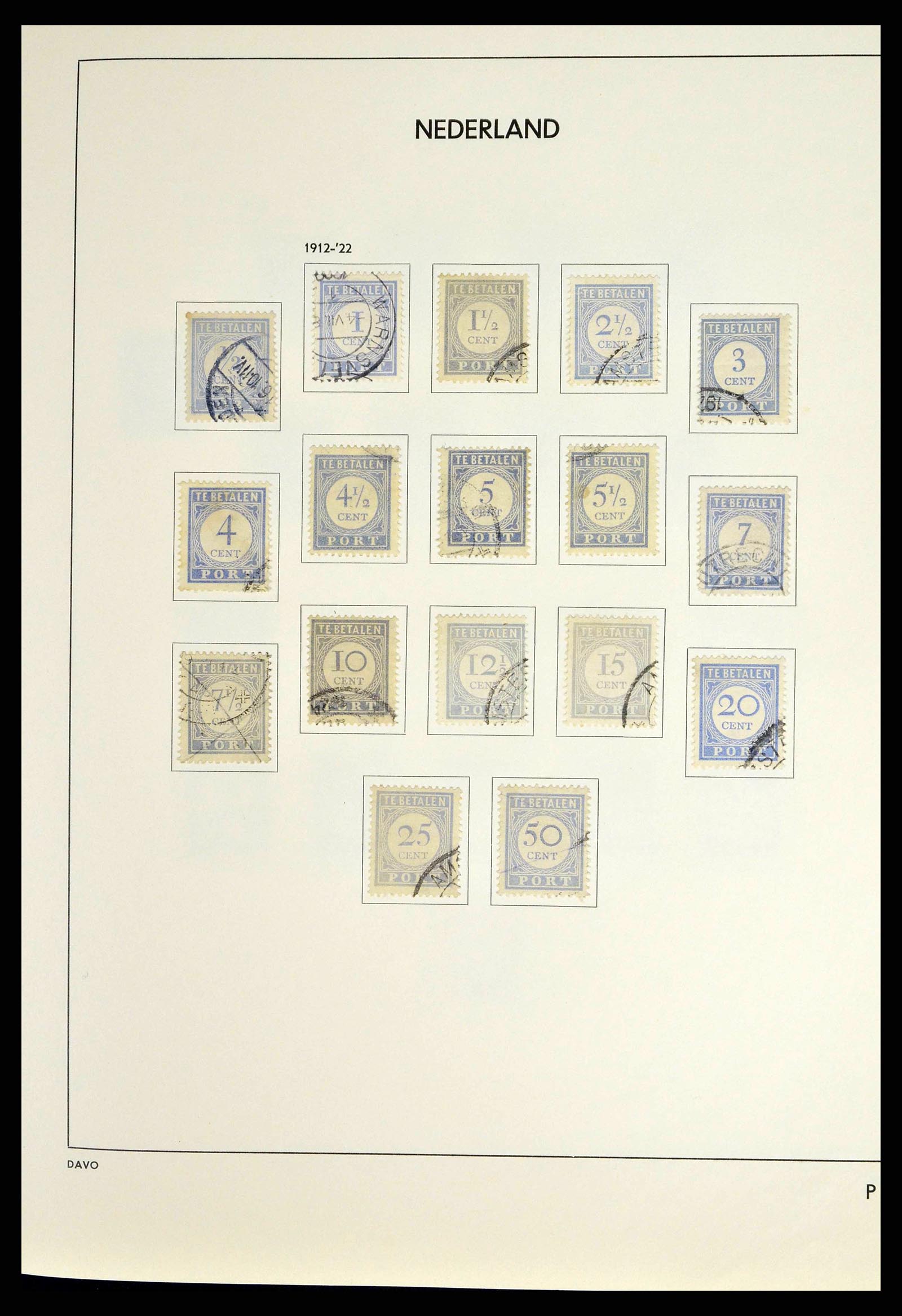 38709 0137 - Stamp collection 38709 Netherlands 1867-1986.