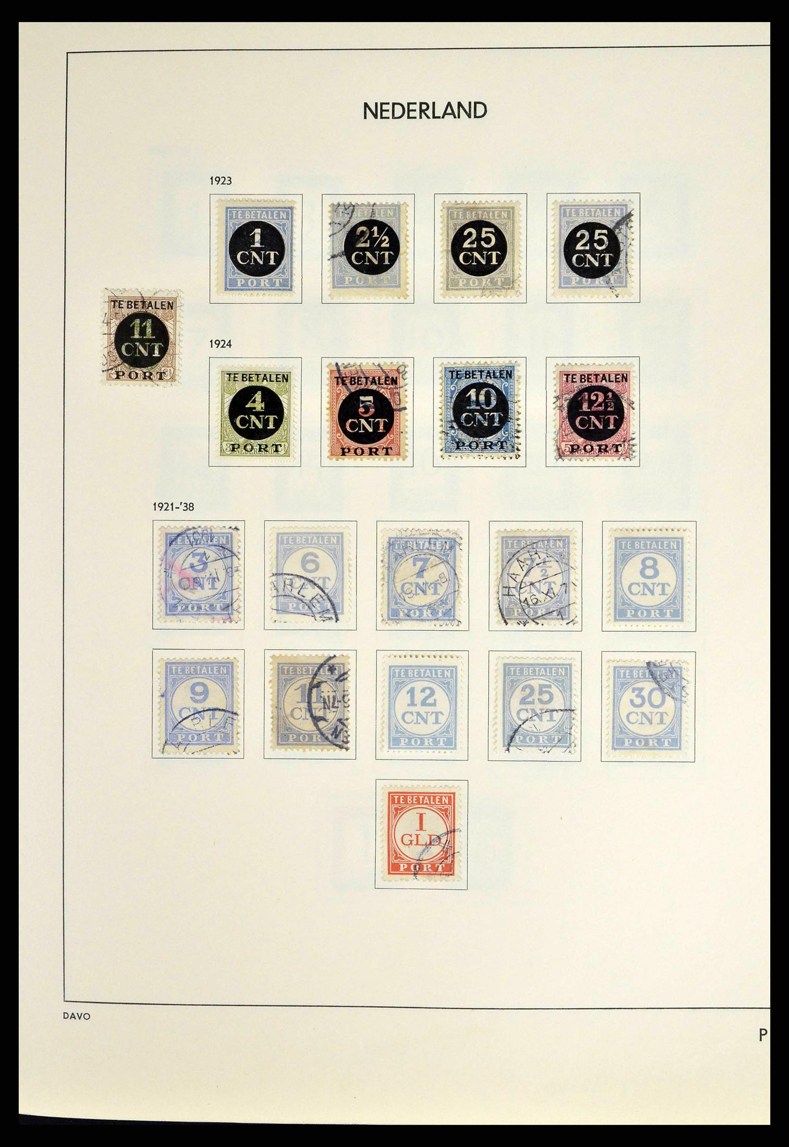 38709 0138 - Stamp collection 38709 Netherlands 1867-1986.