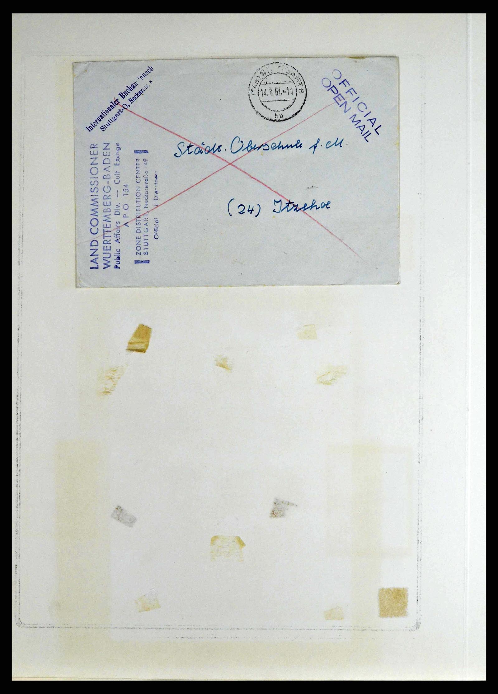 38713 0015 - Stamp collection 38713 German Zones 1945-1949.