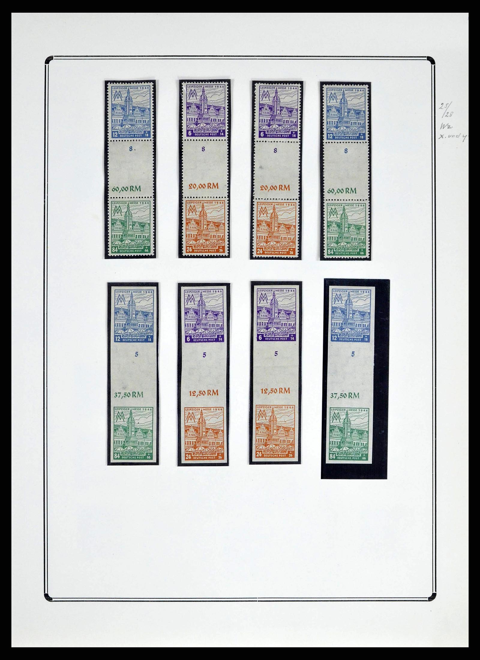 38713 0043 - Postzegelverzameling 38713 Duitse Zones 1945-1949.