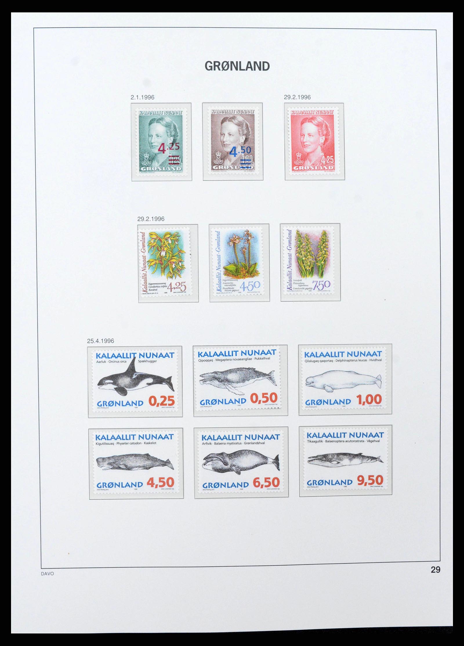 38716 0031 - Stamp collection 38716 Greenland 1905-2007.
