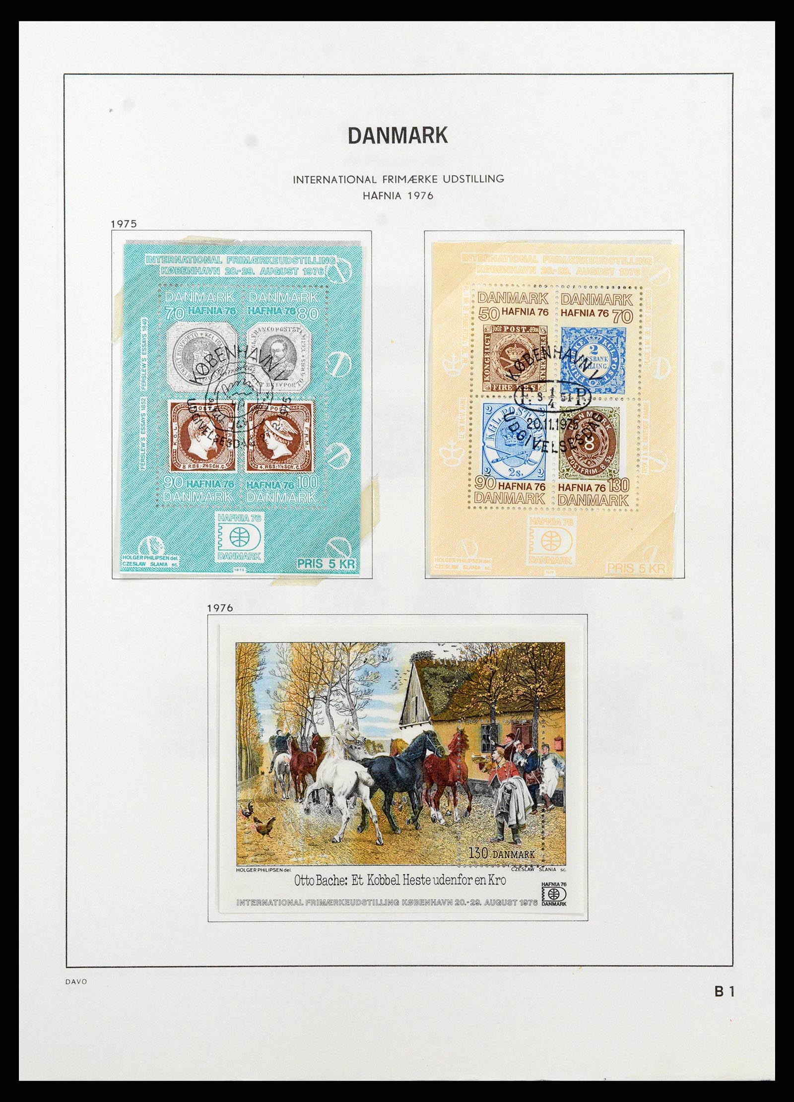 38719 0113 - Postzegelverzameling 38719 Denemarken 1851-2002.
